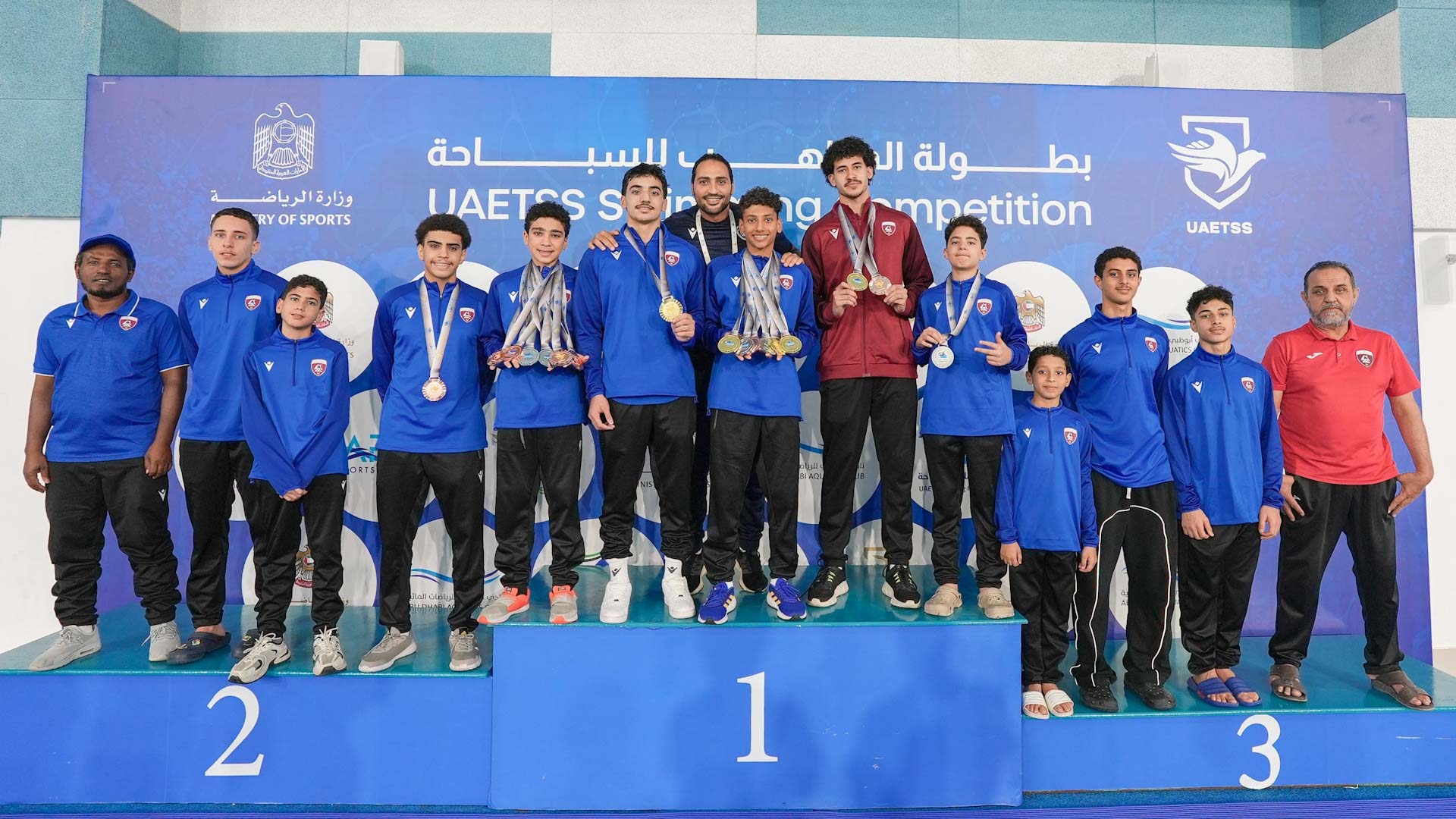 Al Hamriyah swimmers win 18 medals at Talent Championship