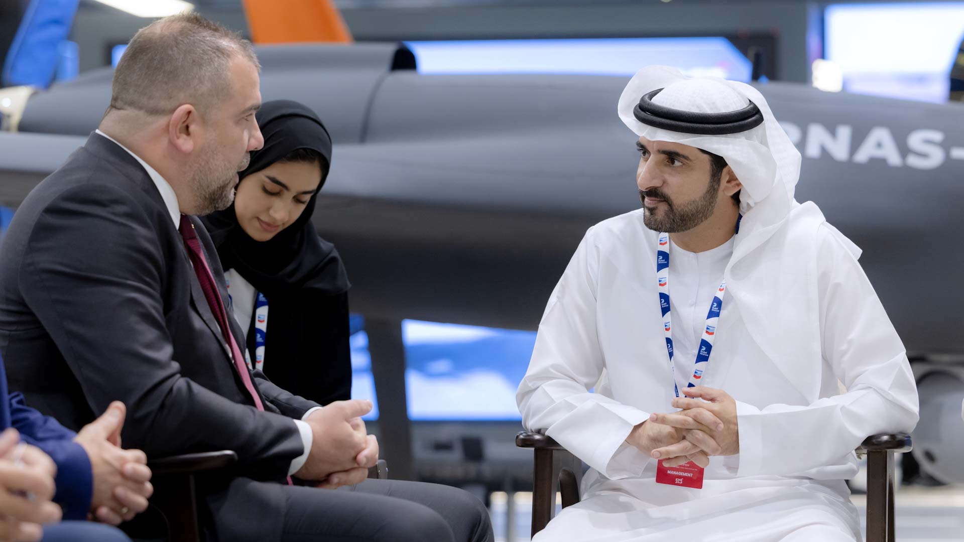 Hamdan bin Mohammed boosts UAE-Montenegro ties at Dubai Airshow
