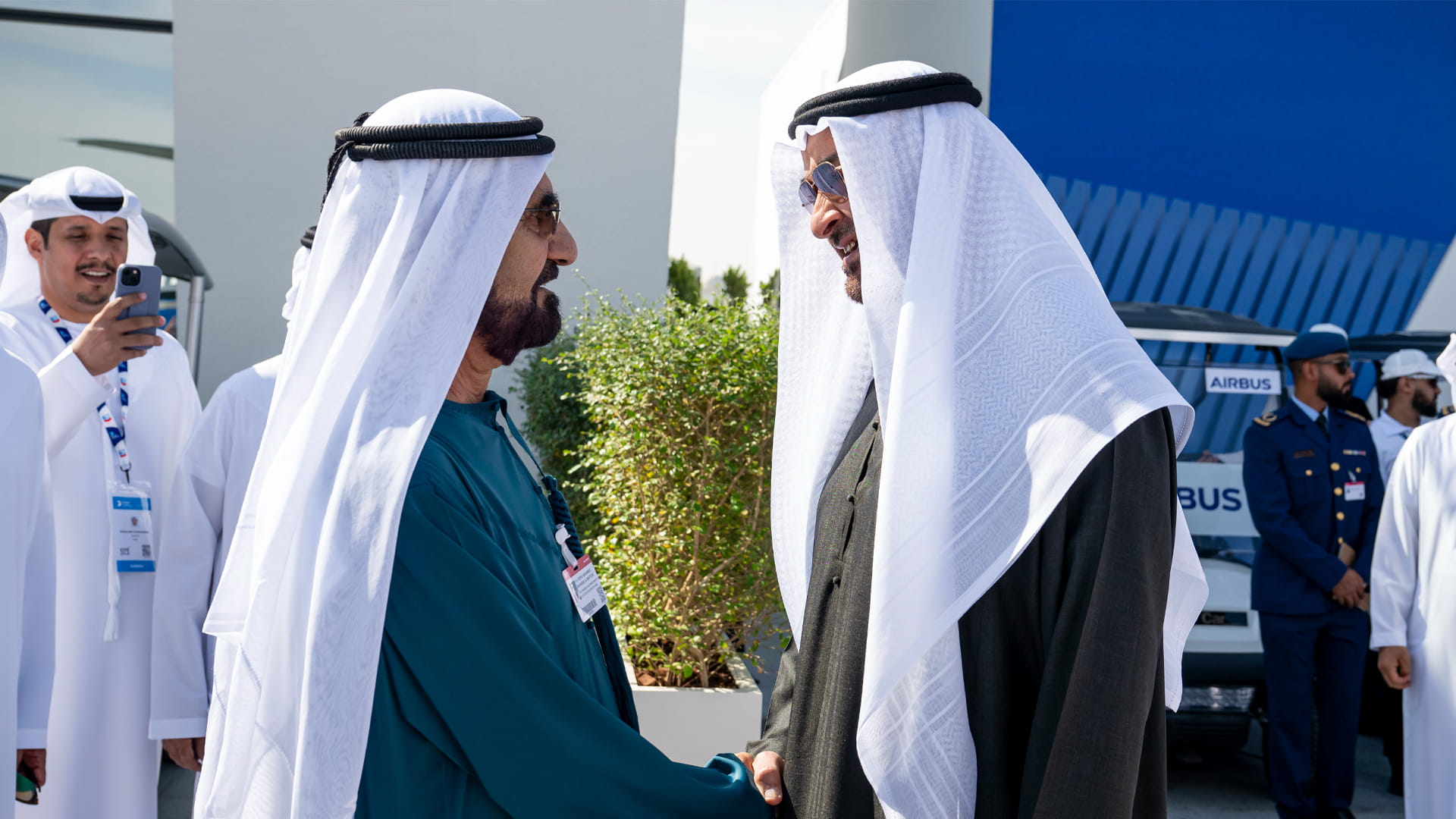 UAE President reviews innovations at Dubai Airshow 2025
