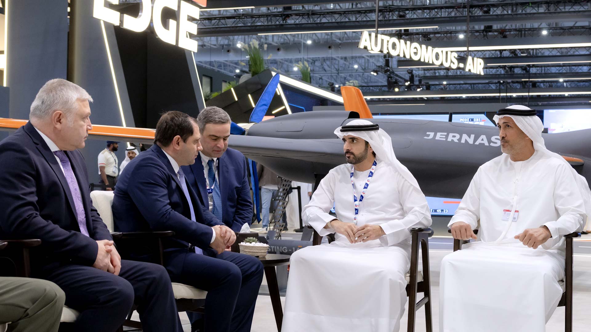 UAE, Armenia discuss strategic cooperation at Dubai Airshow