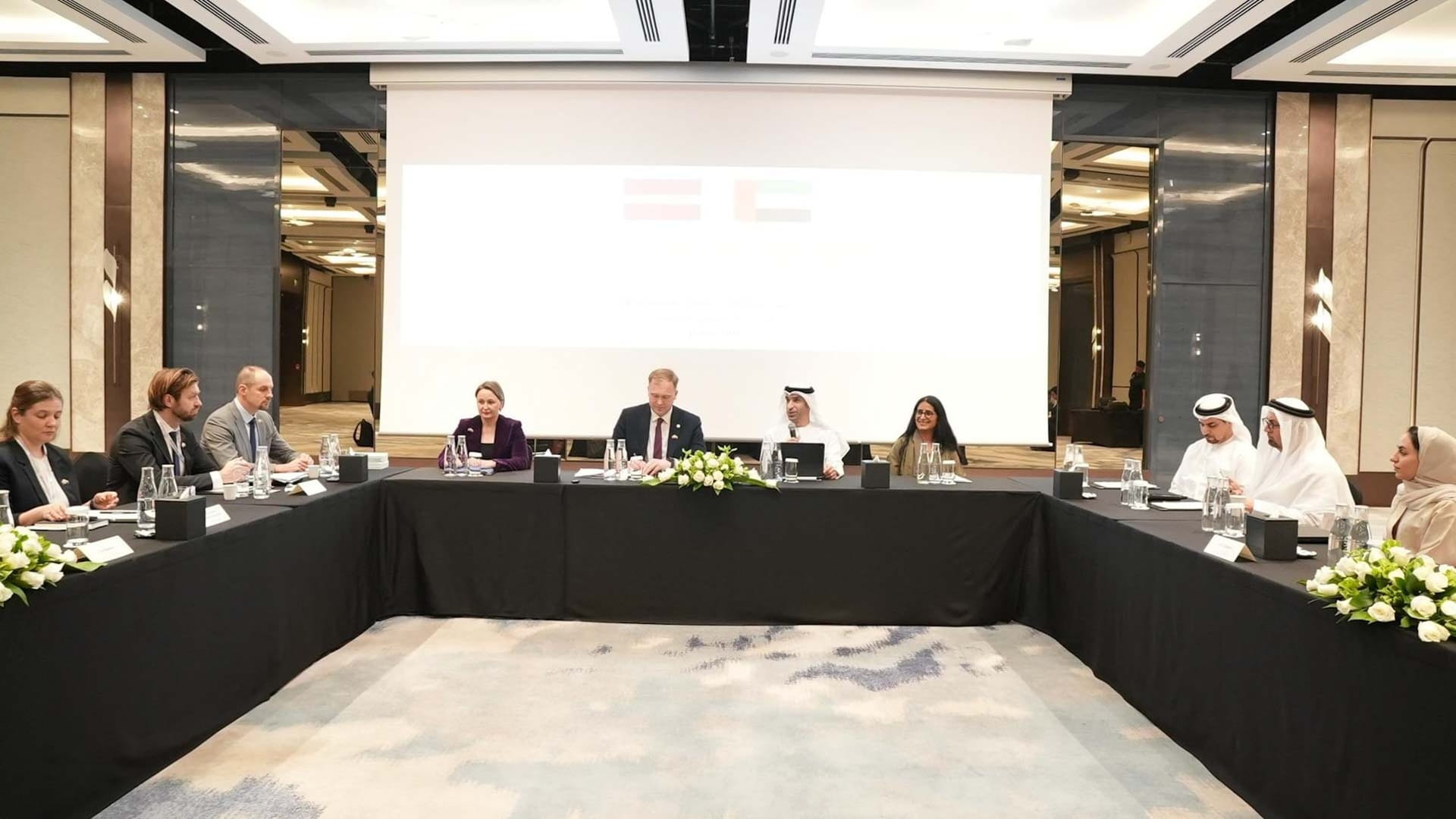 UAE and Latvia discuss boosting bilateral ties