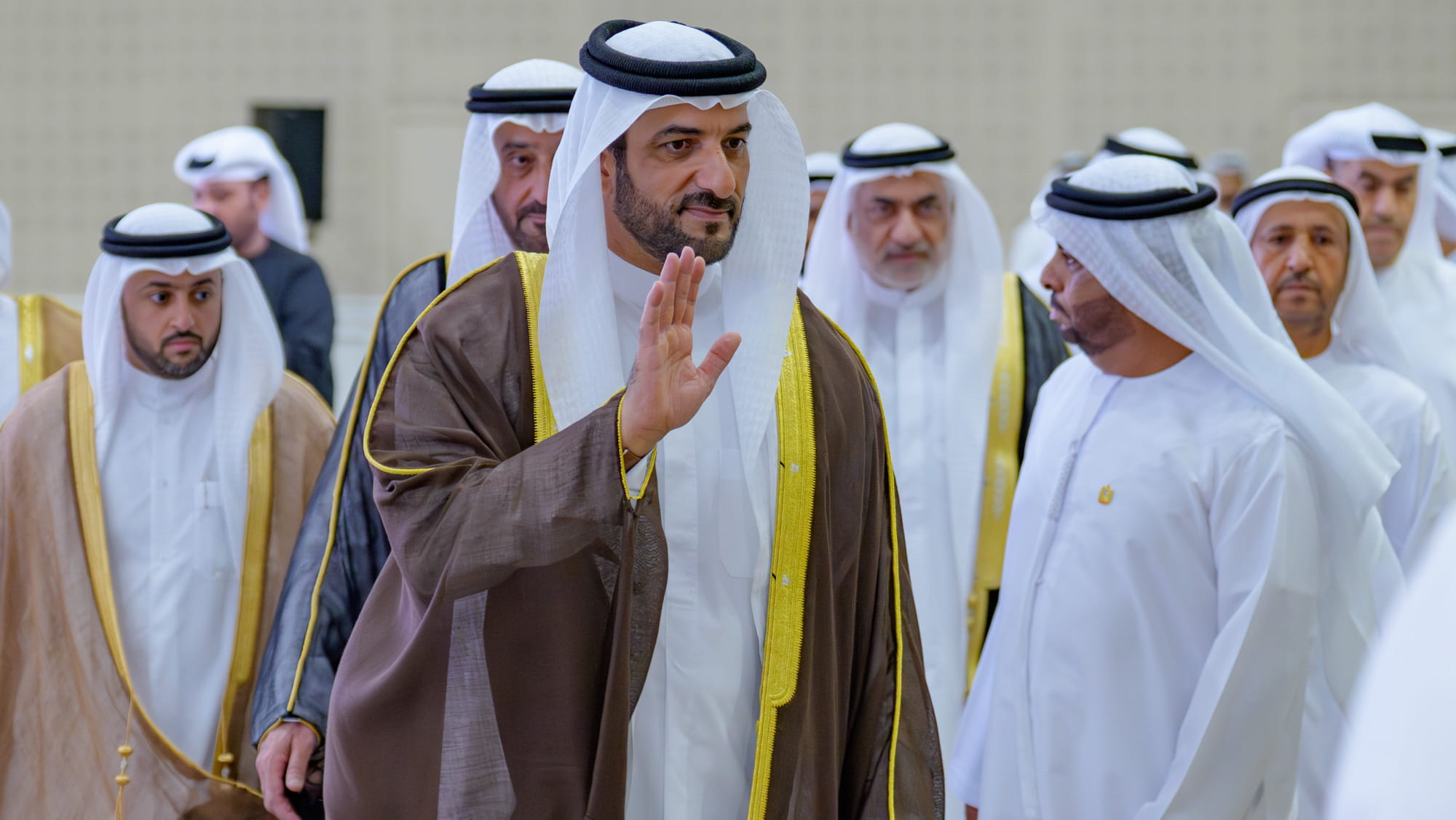سلطان بن أحمد يشهد حفل العرس الجماعي الـ11 لجمعية الشارقة الخيرية