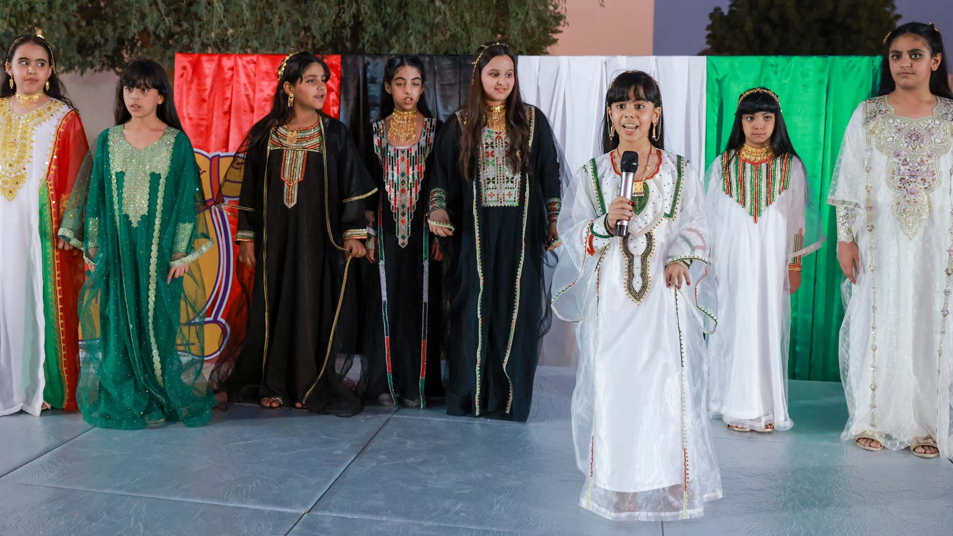 Sharjah Children celebrate the 54th Eid Al Etihad