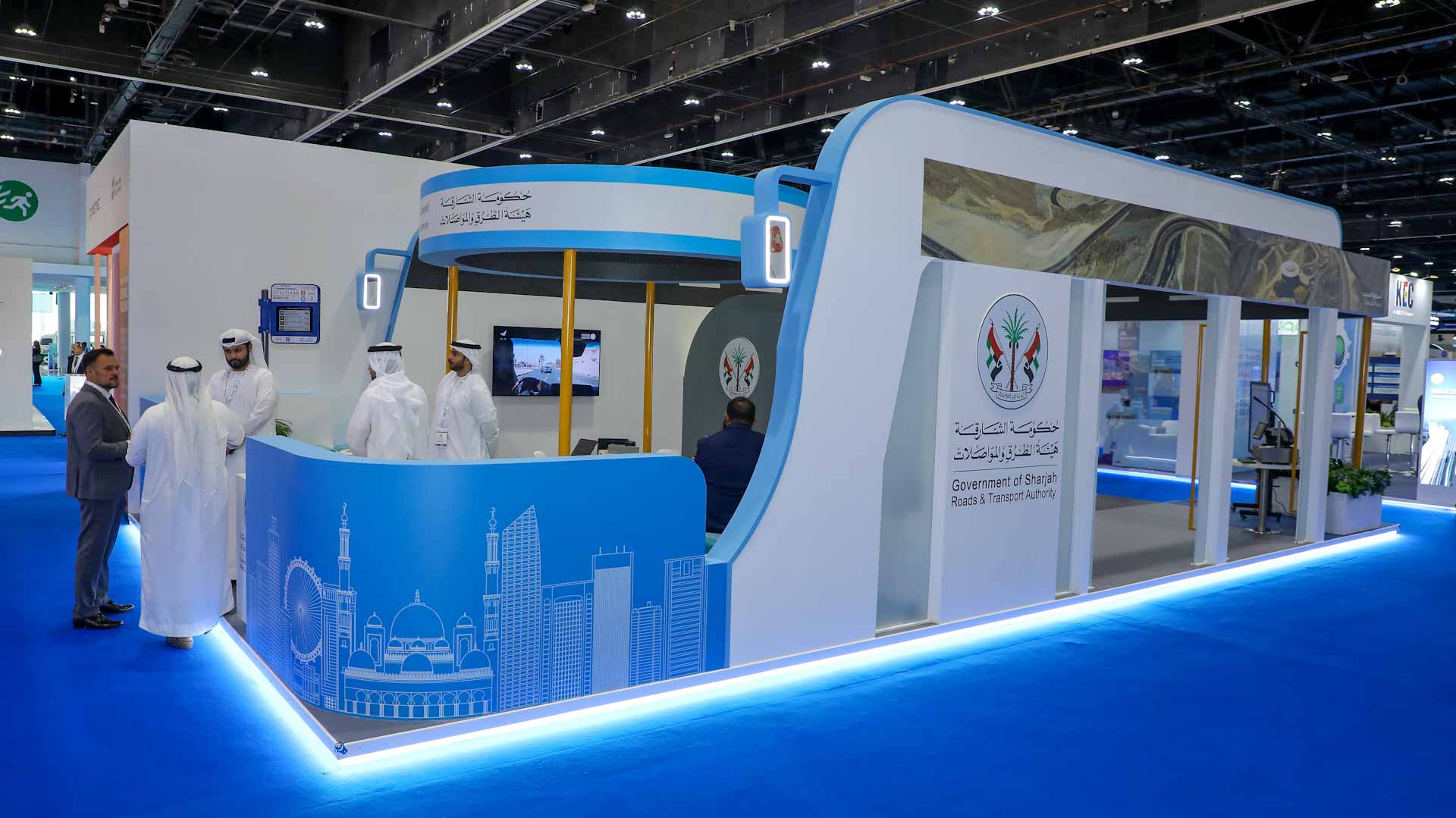 طرق الشارقة تستعرض مشاريع ذكية ومستدامة في مؤتمر السكك الحديدية 