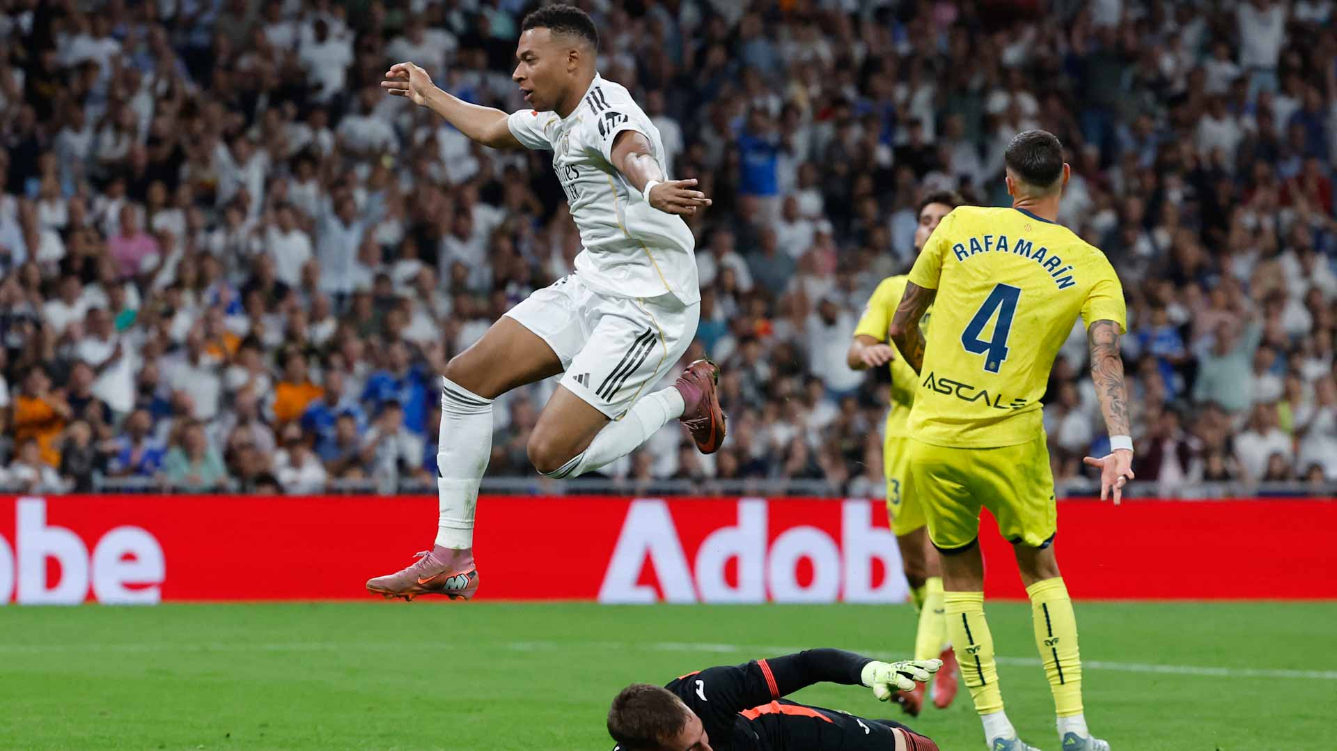 ريال مدريد يقسو على فياريال في الدوري الإسباني  