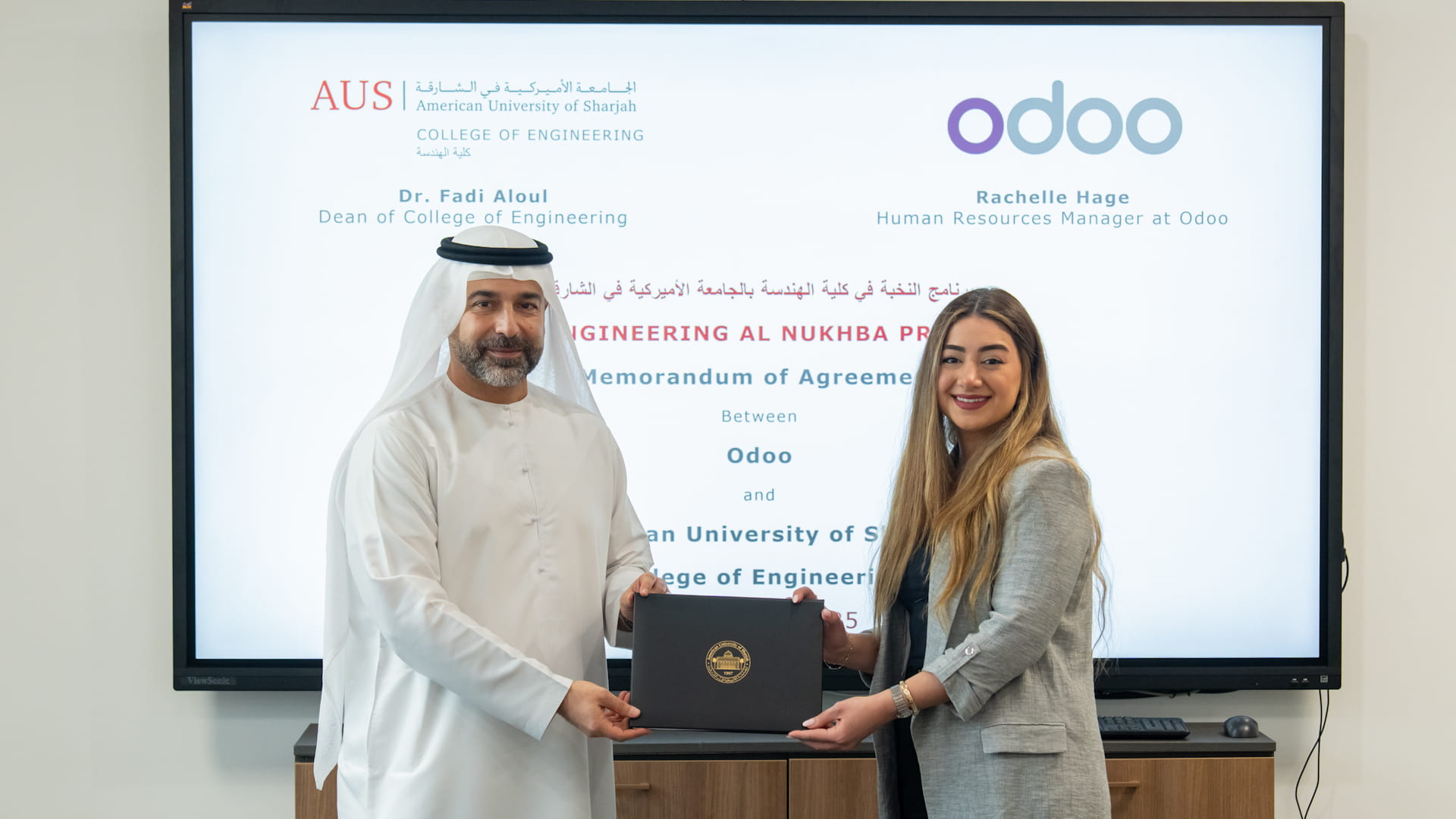 الجامعة الأميركية تتعاون مع "أودو" لتقديم مساق متخصص وتدريب مهني 