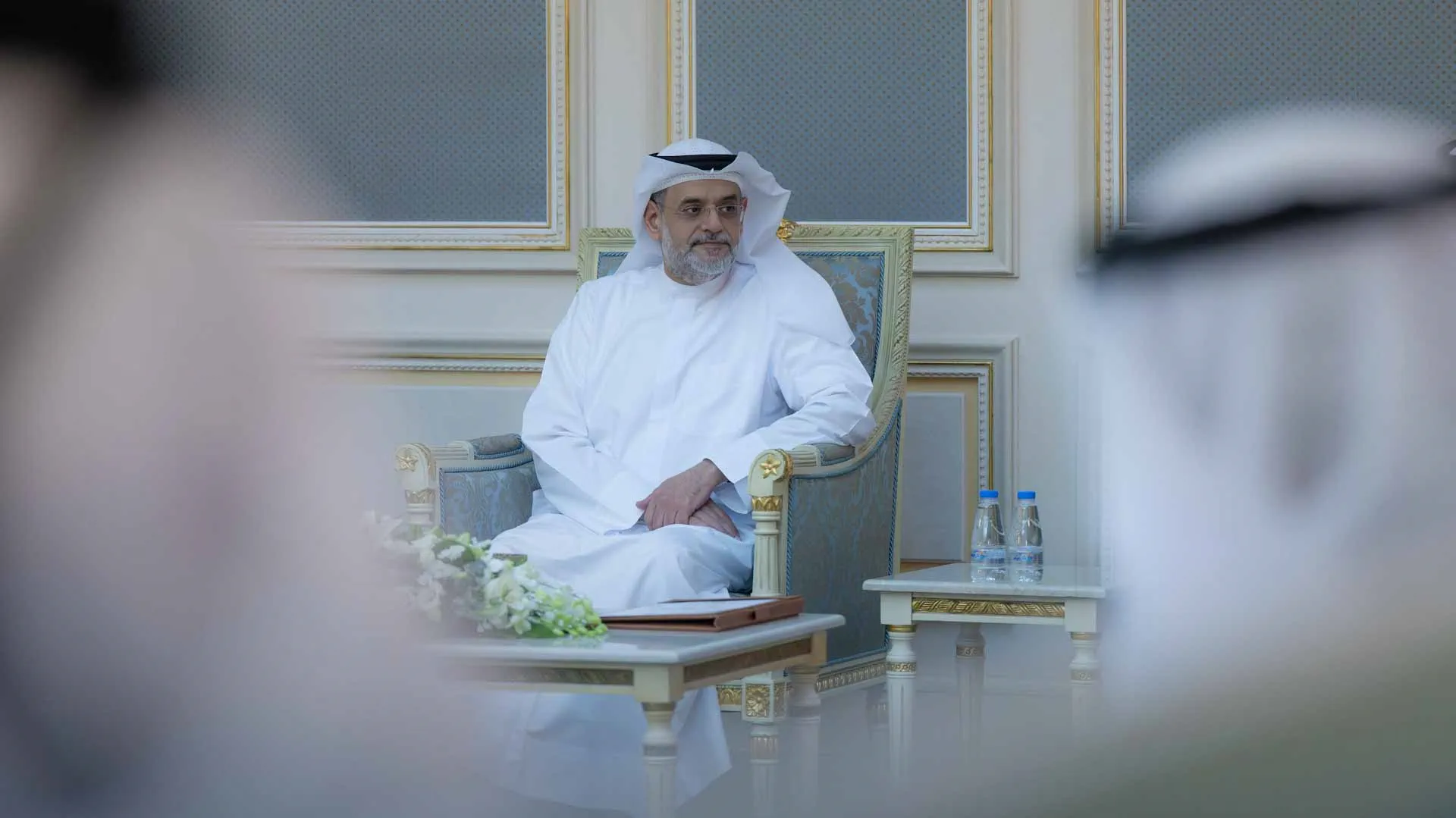 at the meeting