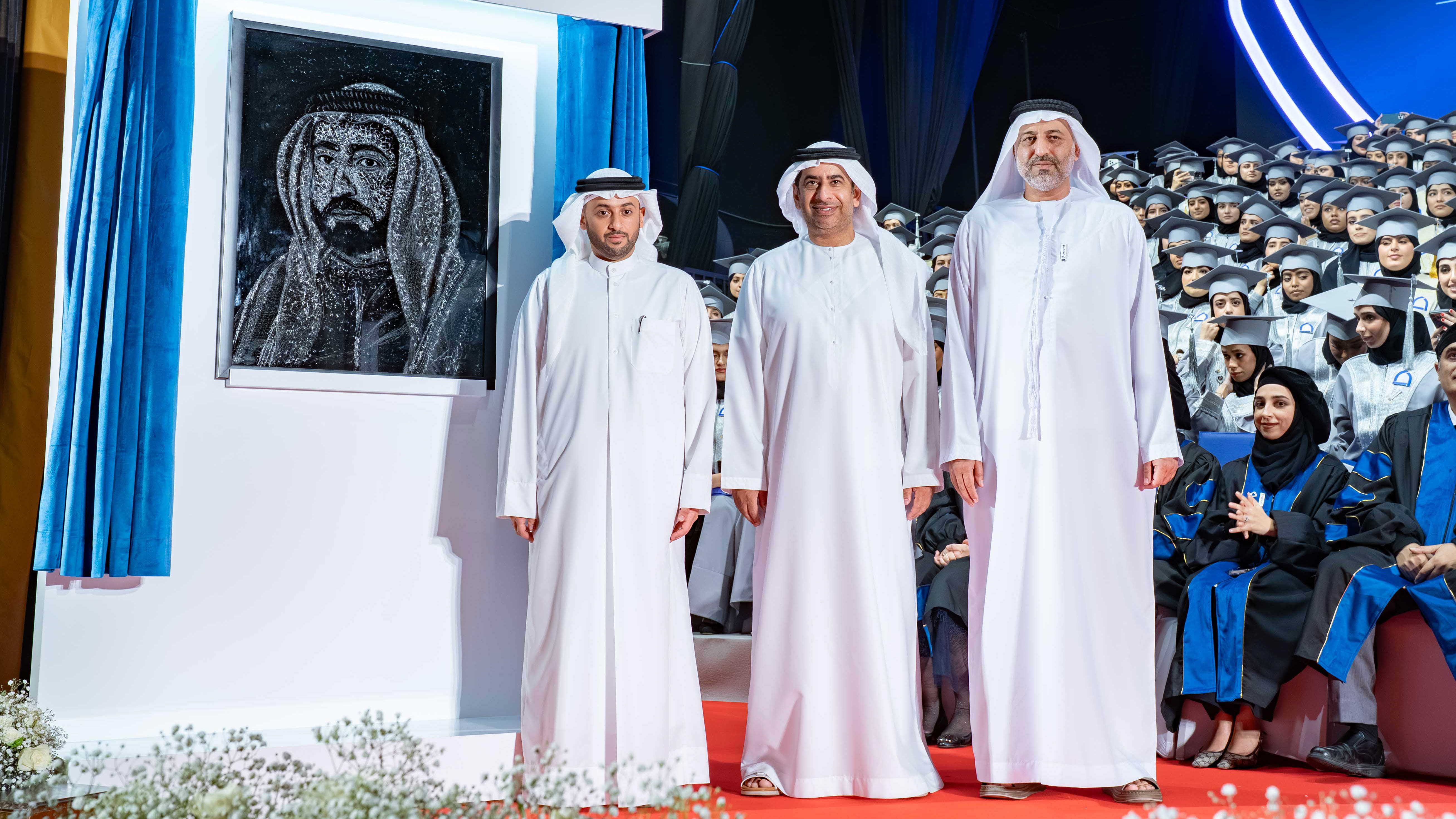 سالم بن عبد الرحمن ومحمد بن حميد يشهدان تخريج طلبة كليات التقنية