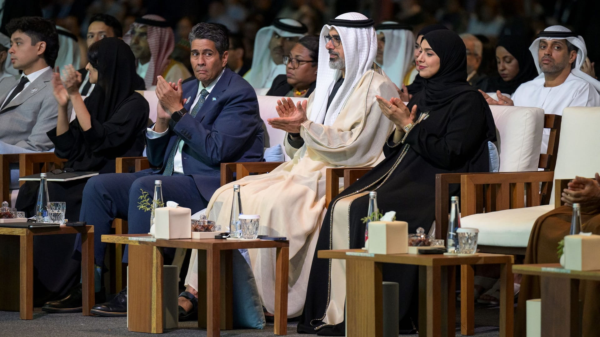 Khaled bin Mohamed attends opening of IUCN Congress in Abu Dhabi