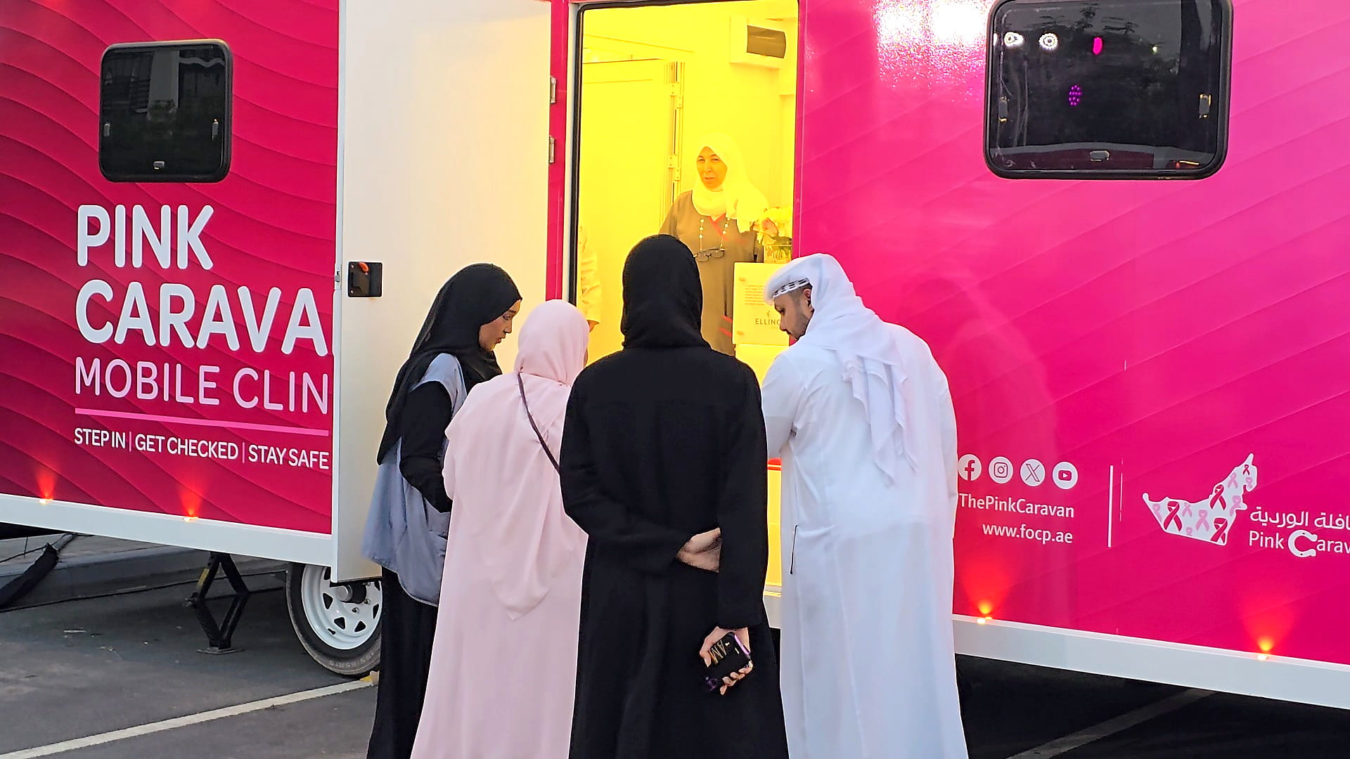 Pink Caravan returns with free breast screening