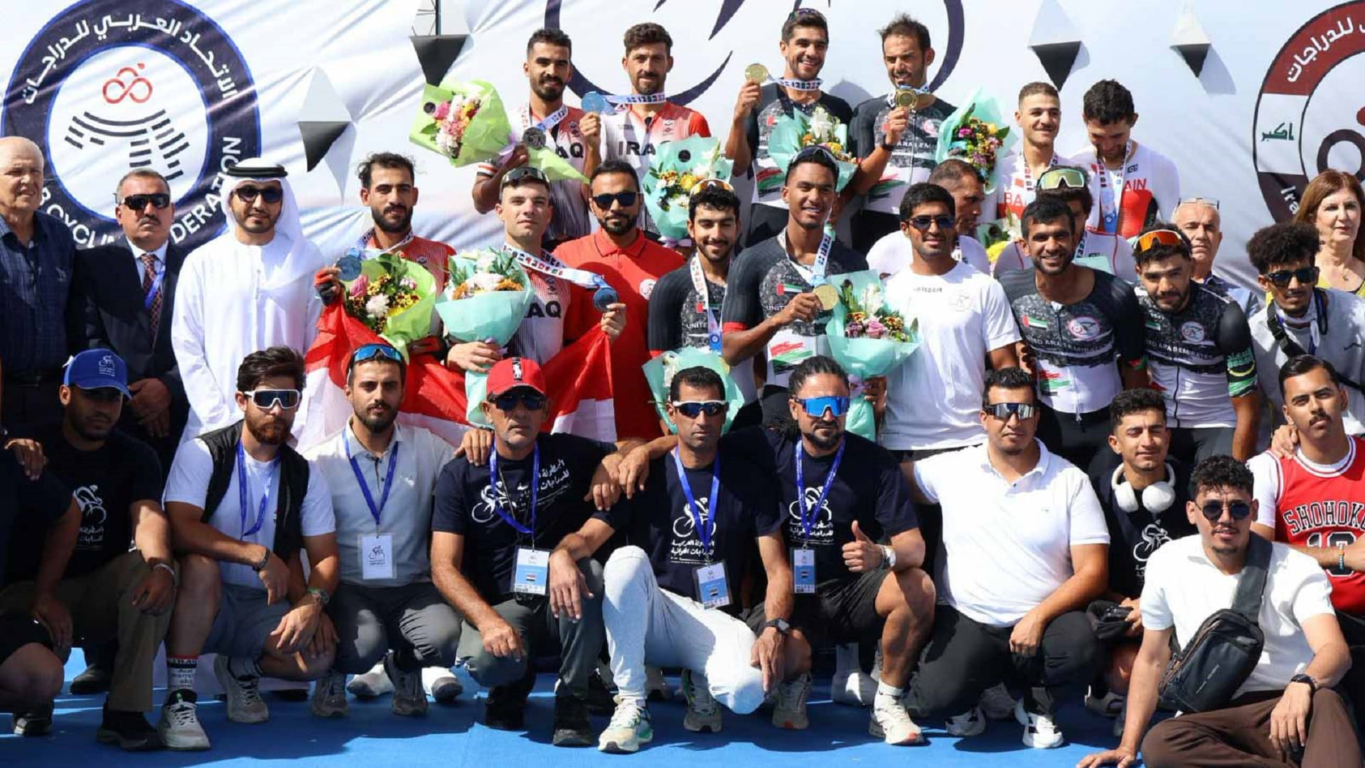 الإمارات ترفع رصيدها إلى 8 ميداليات في البطولة العربية للدراجات