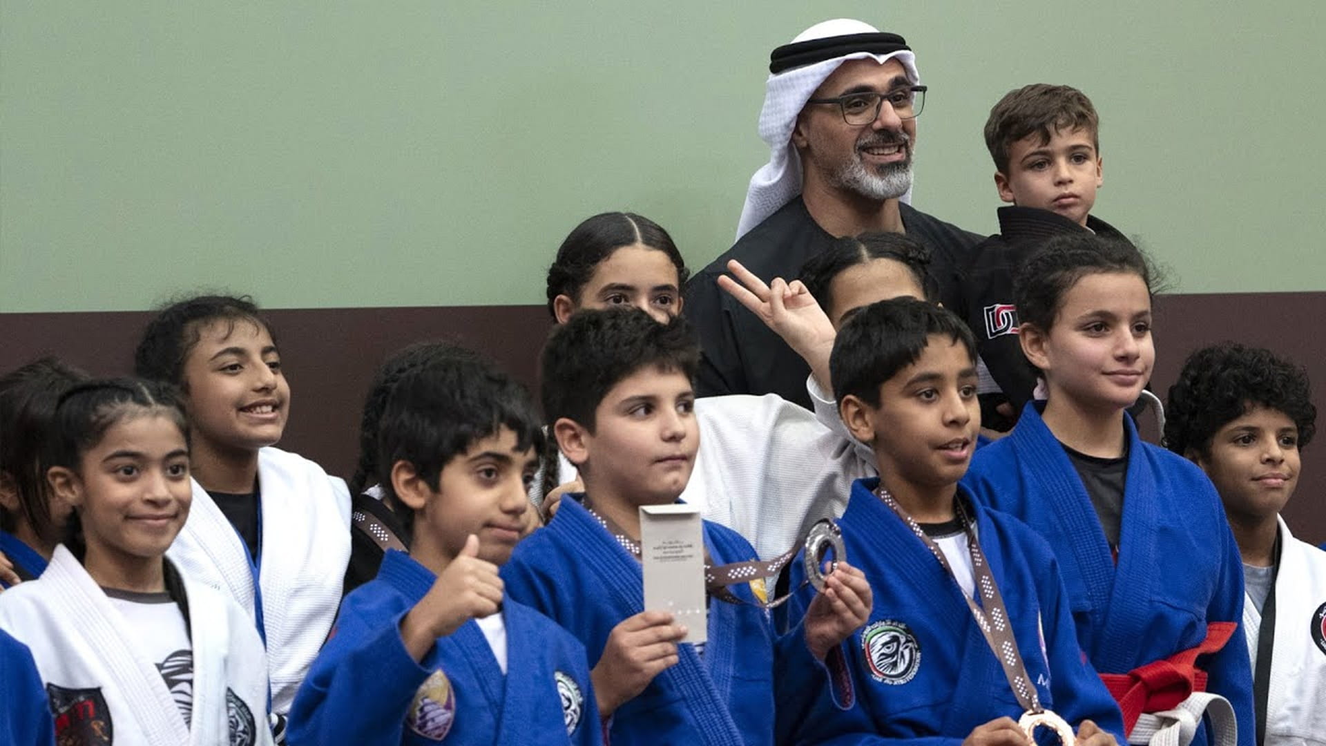 AD CP attends Khaled bin Mohamed Jiu-Jitsu Championship finale