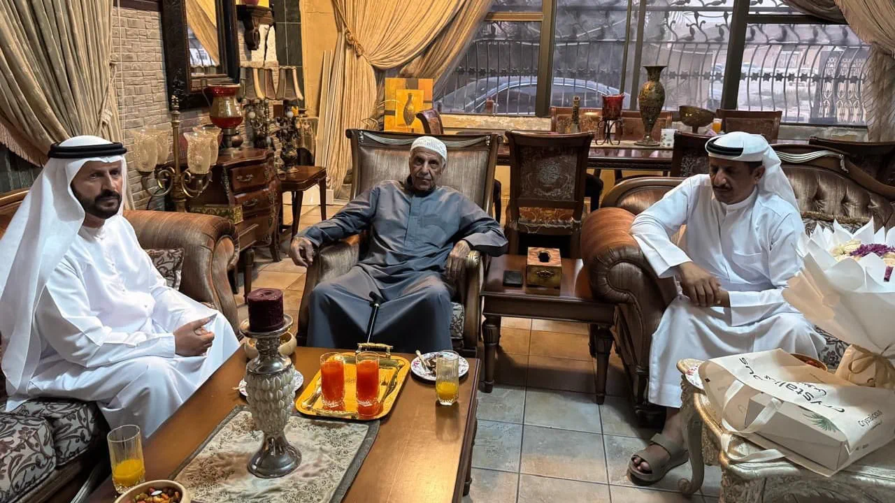 Al Dhaid Club honours veteran teacher with a visit of appreciation
