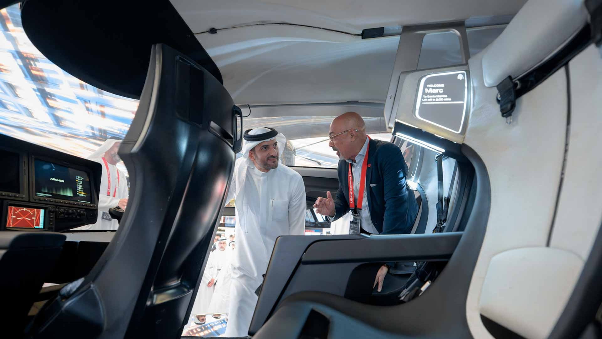 Sultan bin Ahmed visits GITEX Global 2025 