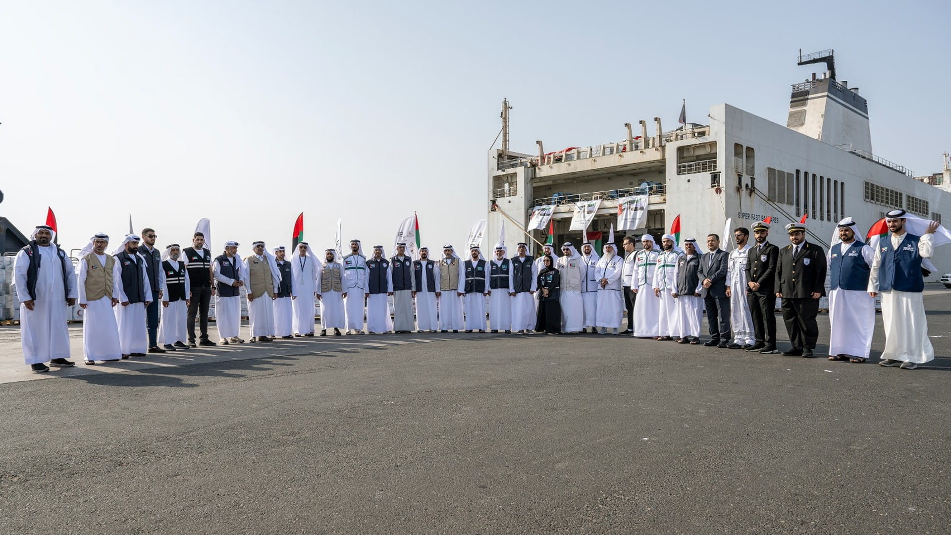 UAE Humanitarian Ship sails to Gaza carrying 7,200 tonnes of aid 