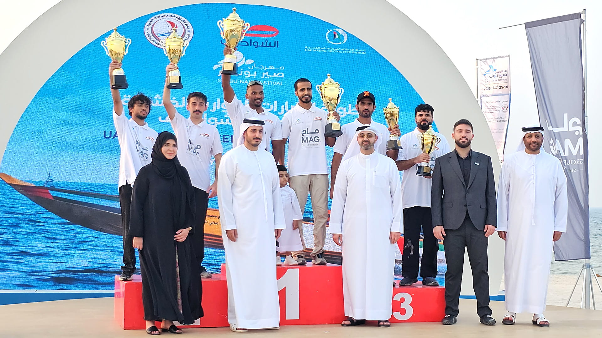 Al Shuwahif Race shines at Sir Bu Nair Festival 2