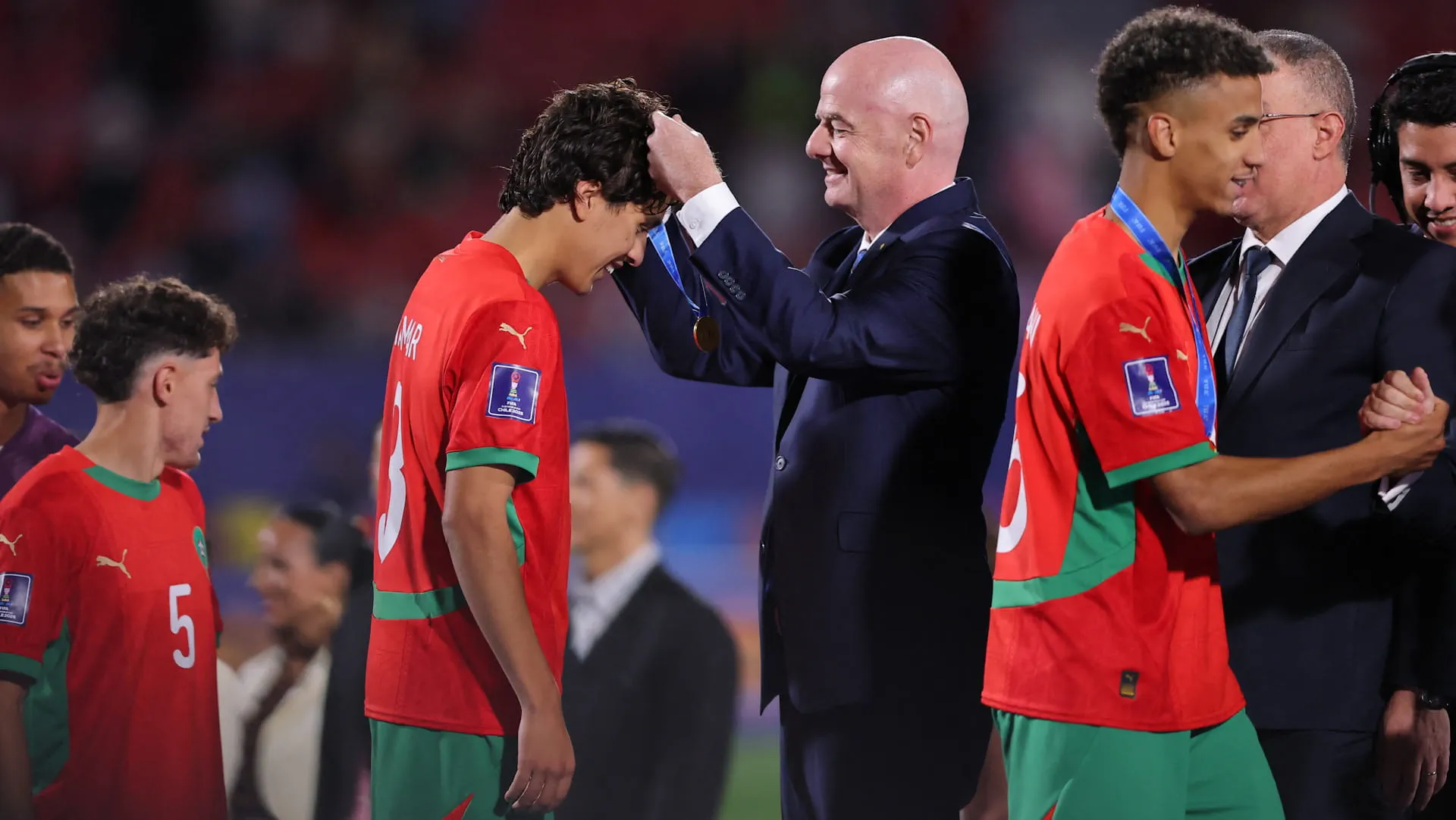 Morocco's U-20 national team wins the FIFA U-20 World Cup