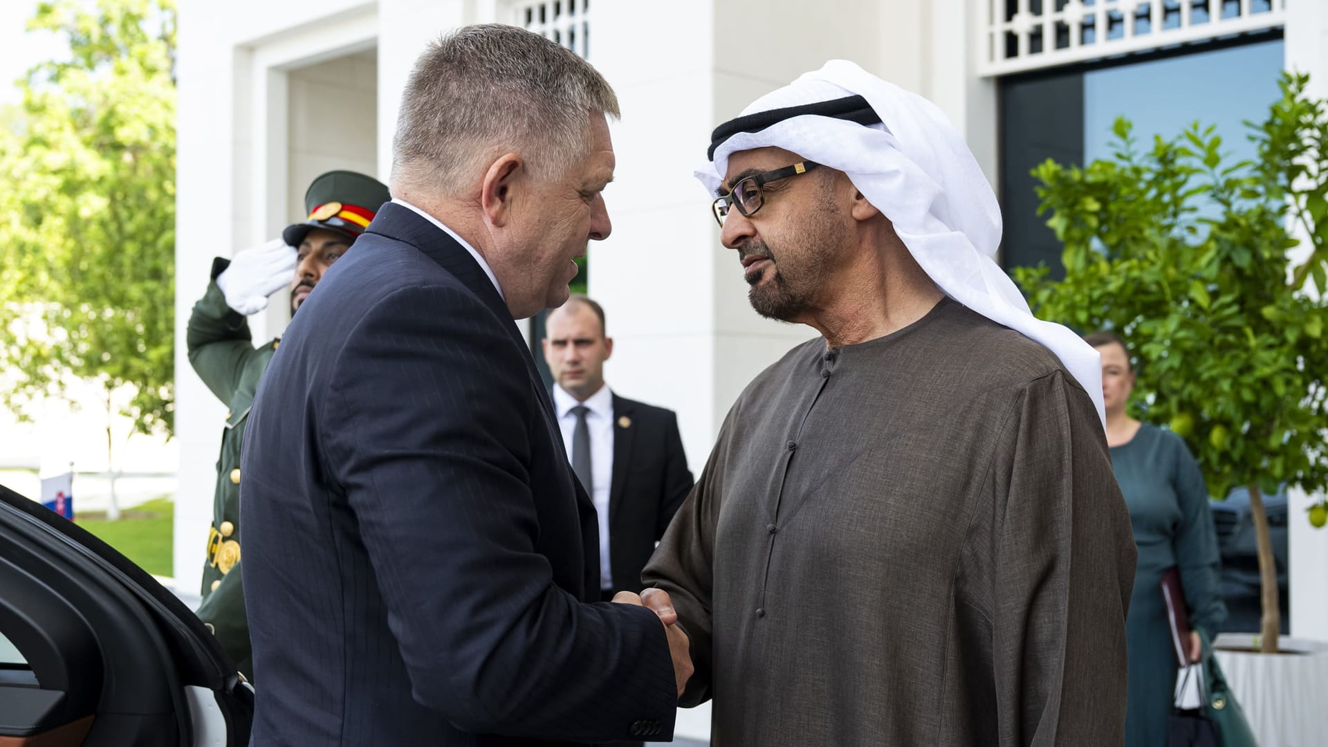 UAE President, Prime Minister of Slovakia discuss bilateral ties