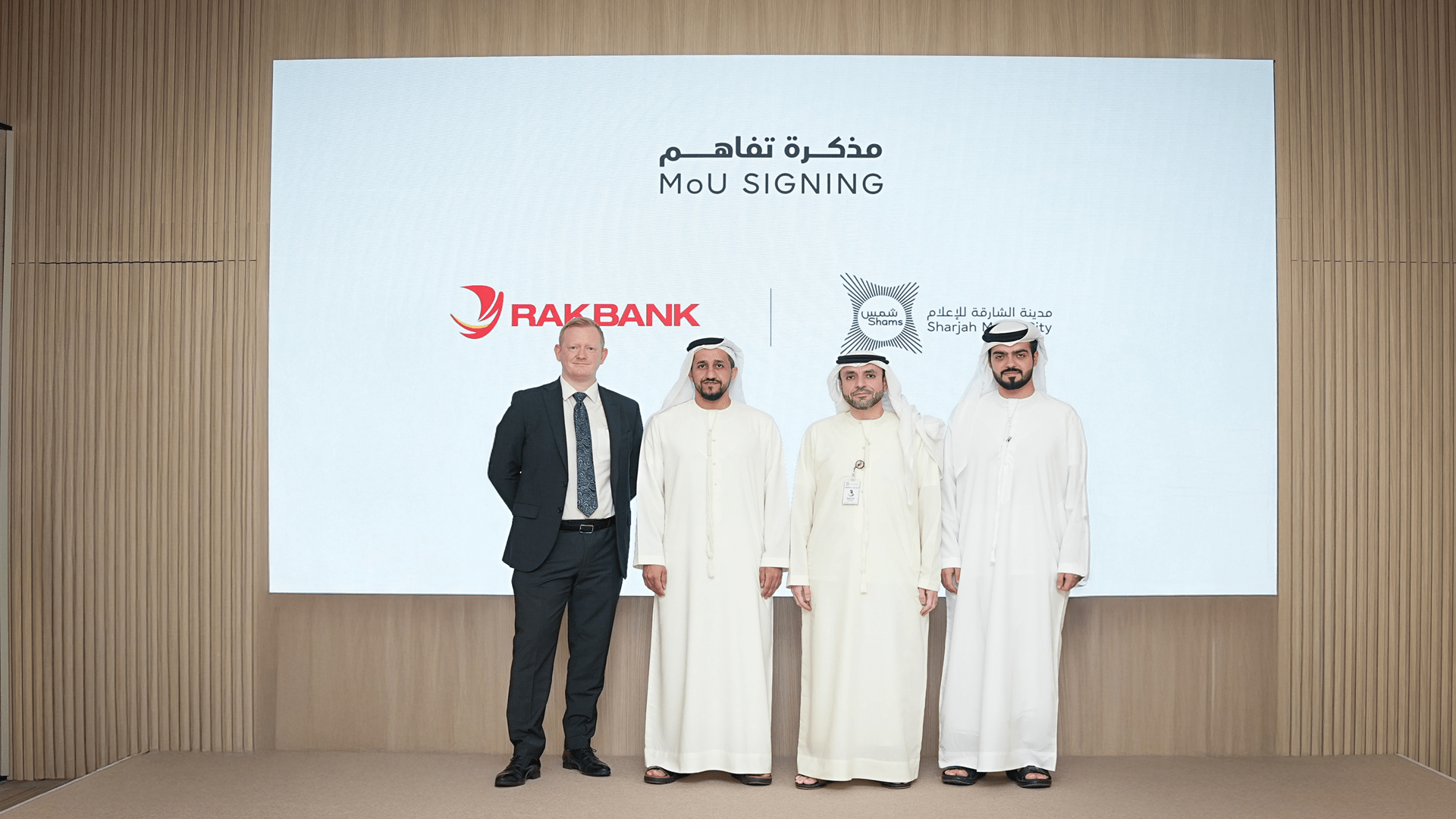 Shams and RAKBANK Partner to Boost Media and SME Growth in UAE