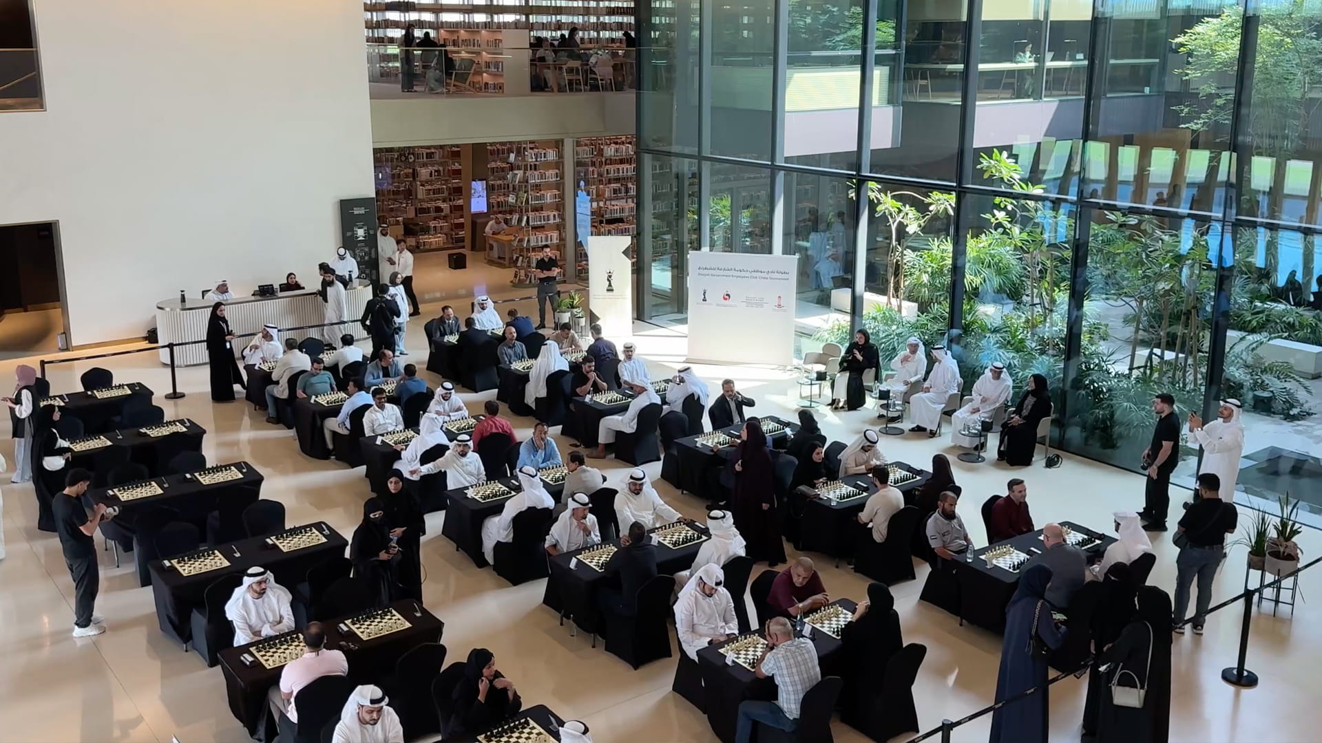 Sharjah Govt. Employees Club organises blitz chess championship