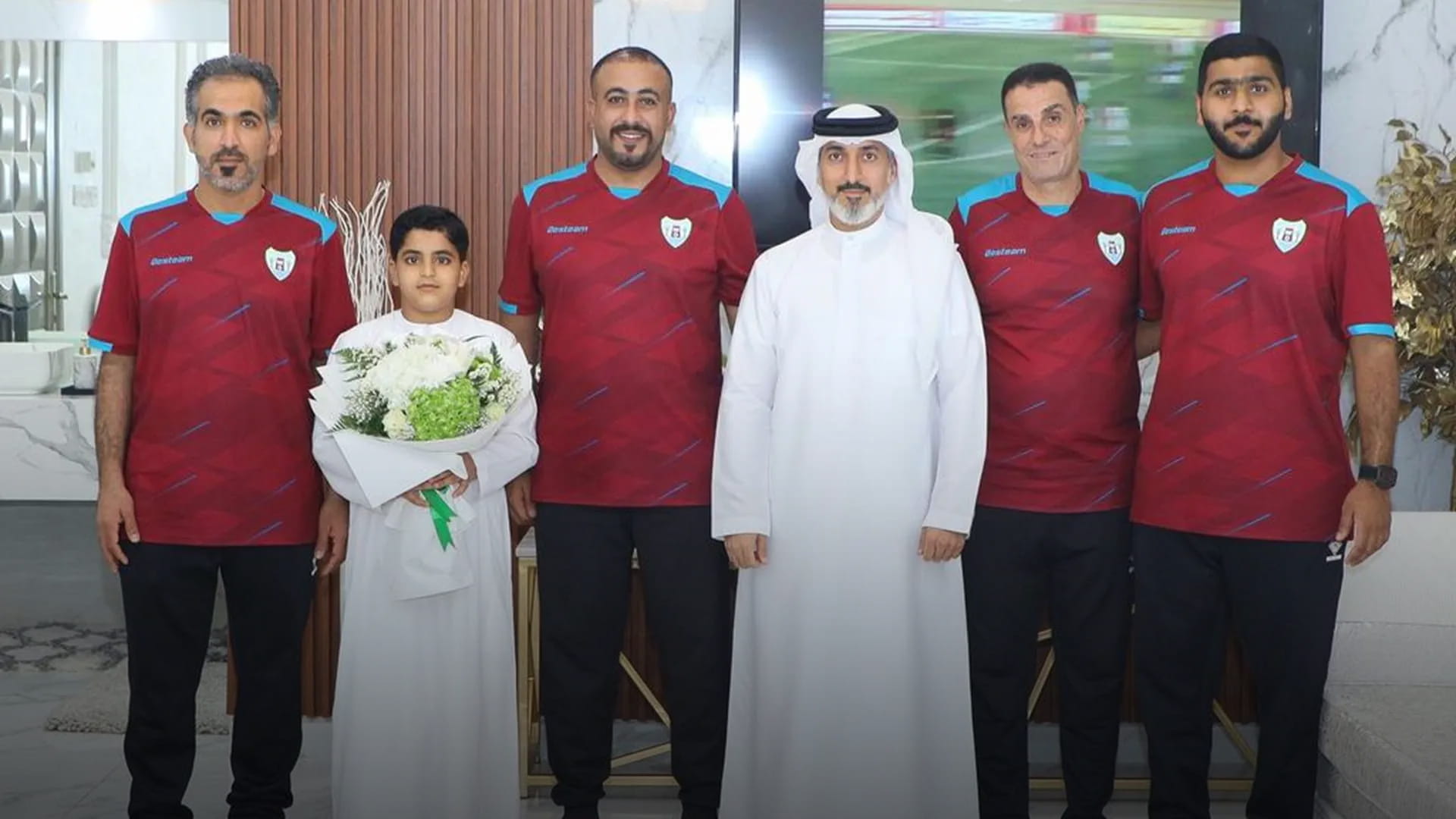 Dibba al Hisn Club visits players to check on their health