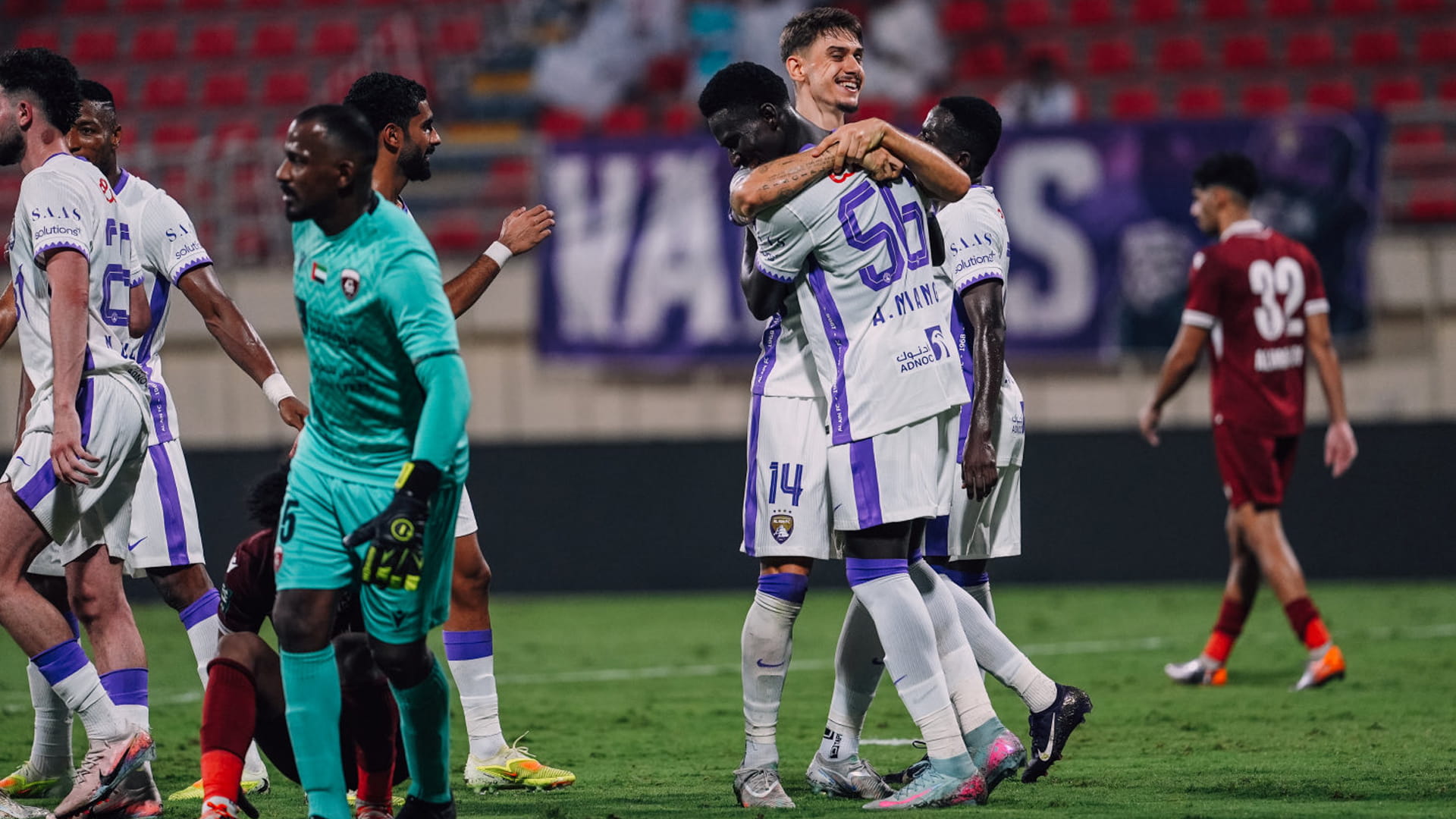 العين يفوز على الحمرية ويتأهل إلى ربع نهائي كأس رئيس الدولة 