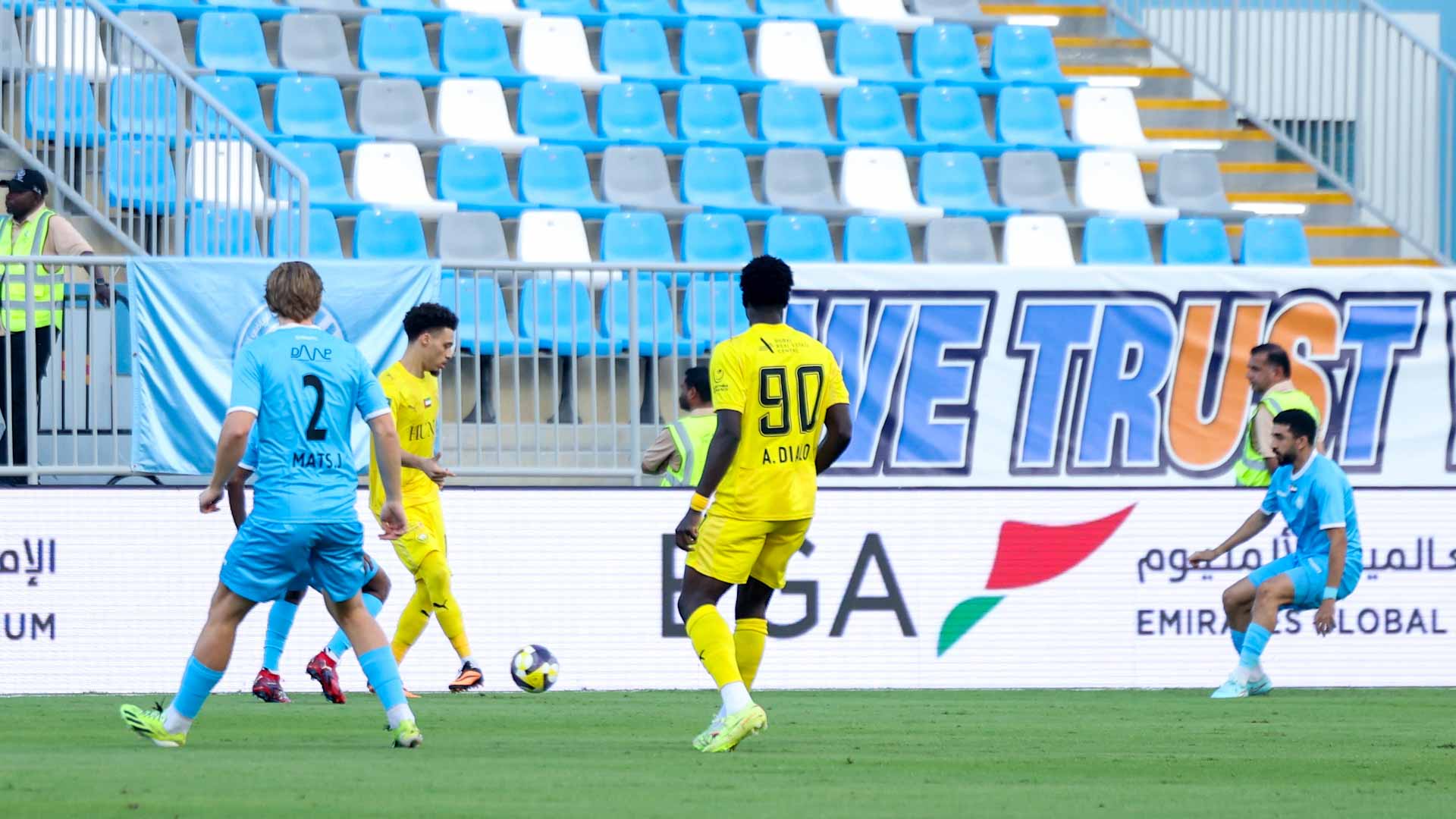 كأس رئيس الدولة.. دبا يتغلب على الوصل ويتأهل إلى ربع النهائي 