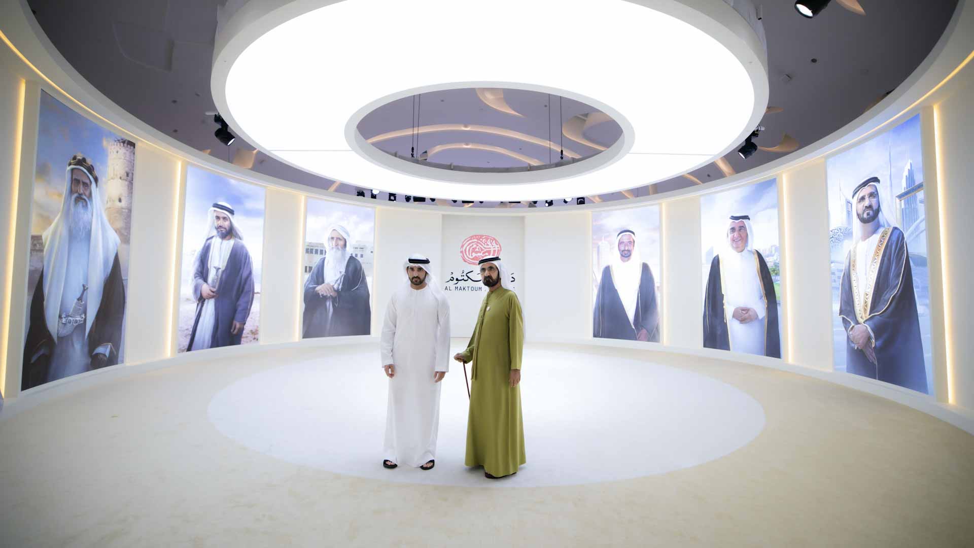 محمد بن راشد يشهد إطلاق "دارة آل مكتوم" لتوثيق إرث دبي