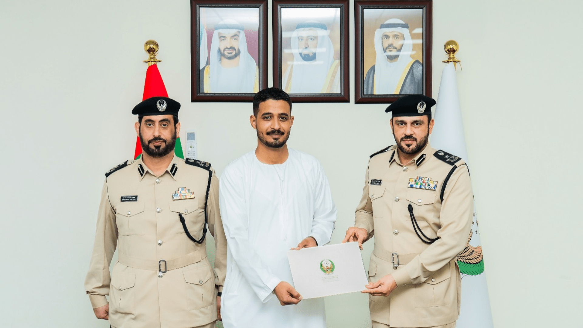 Civil Defence honours man who saved 2 girls from drowning 