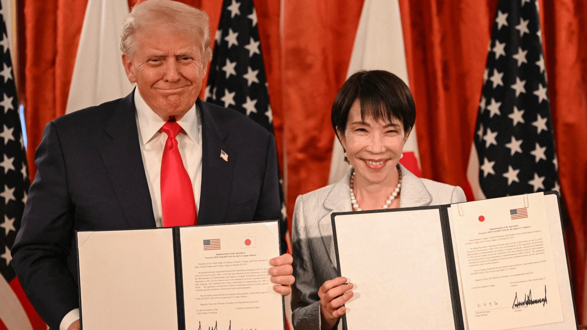 Japan's PM Takaichi, Trump pledge ‘golden age’ in bilateral ties