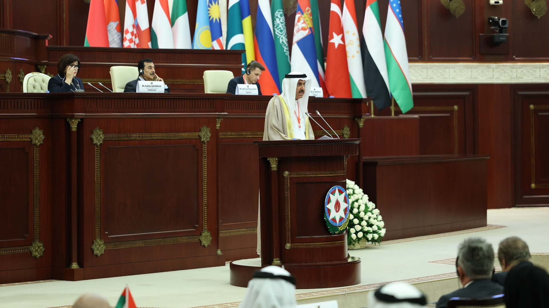 FNC Speaker leads UAE delegation to Azerbaijan