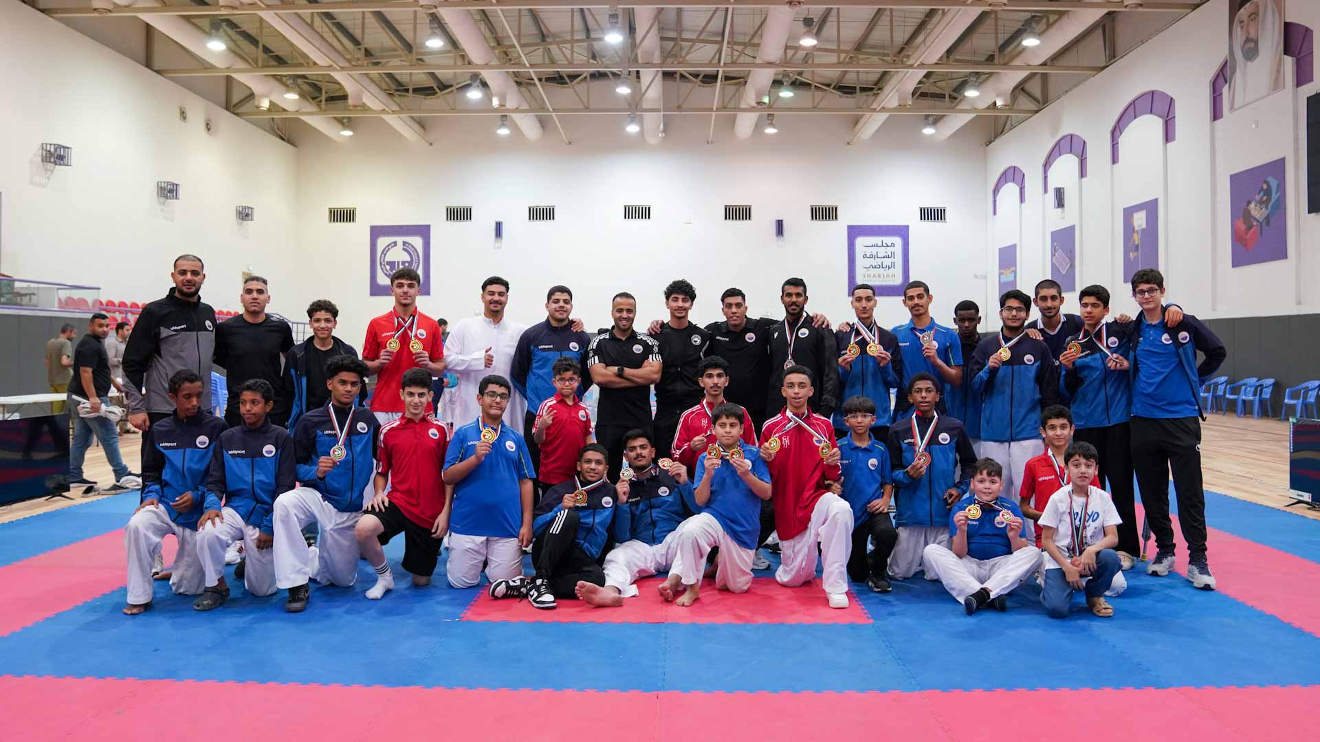 نادي الشارقة بطلاً لبطولة نجوم المستقبل العاشرة للكاراتيه 