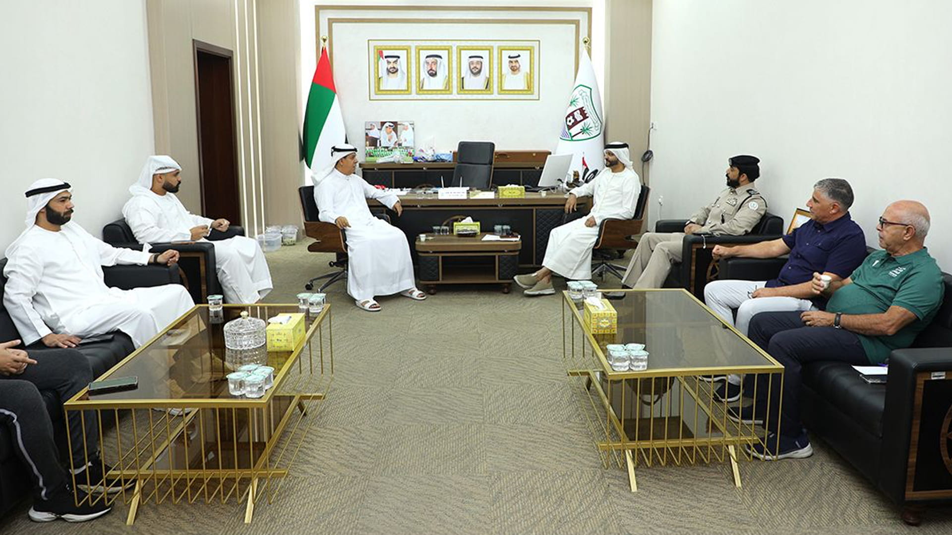 SSC committee visits Dibba Al Hisn Club 