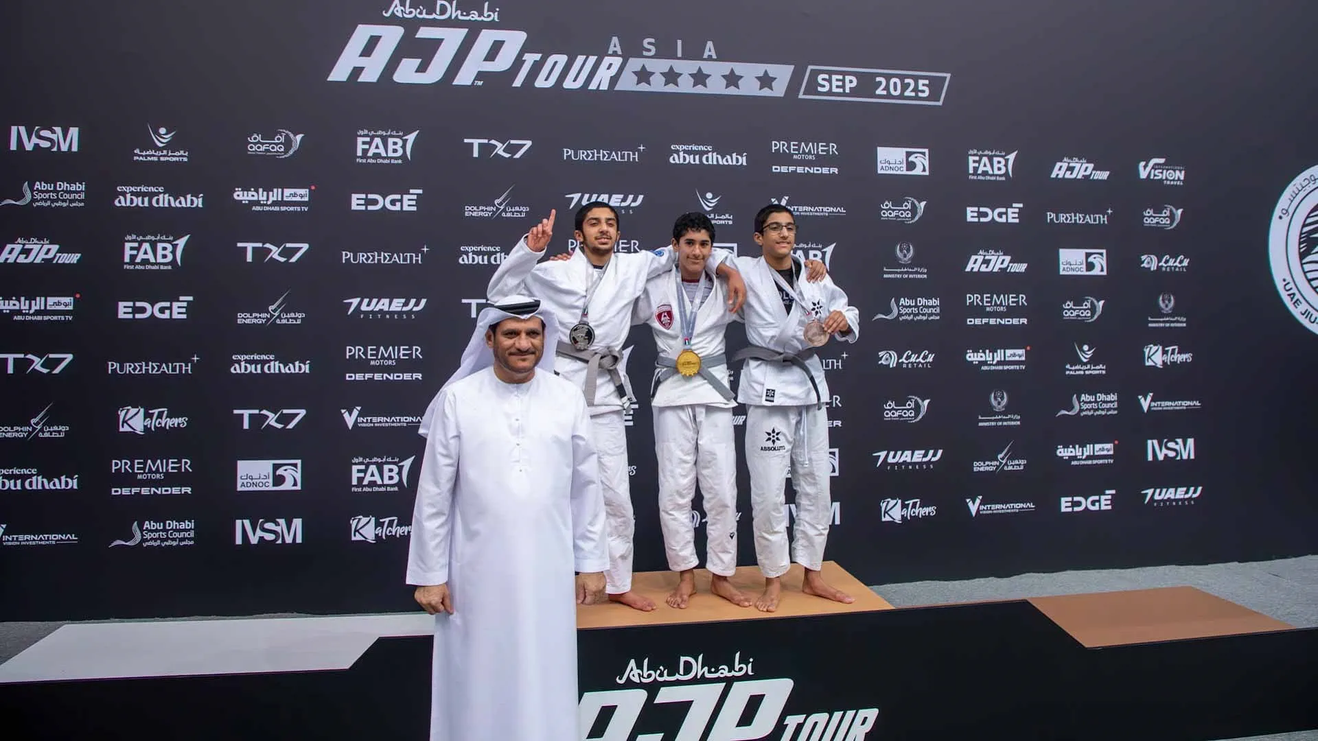 6 gold medals for Al Hamriyah Jiu-Jitsu team at Asian Championship