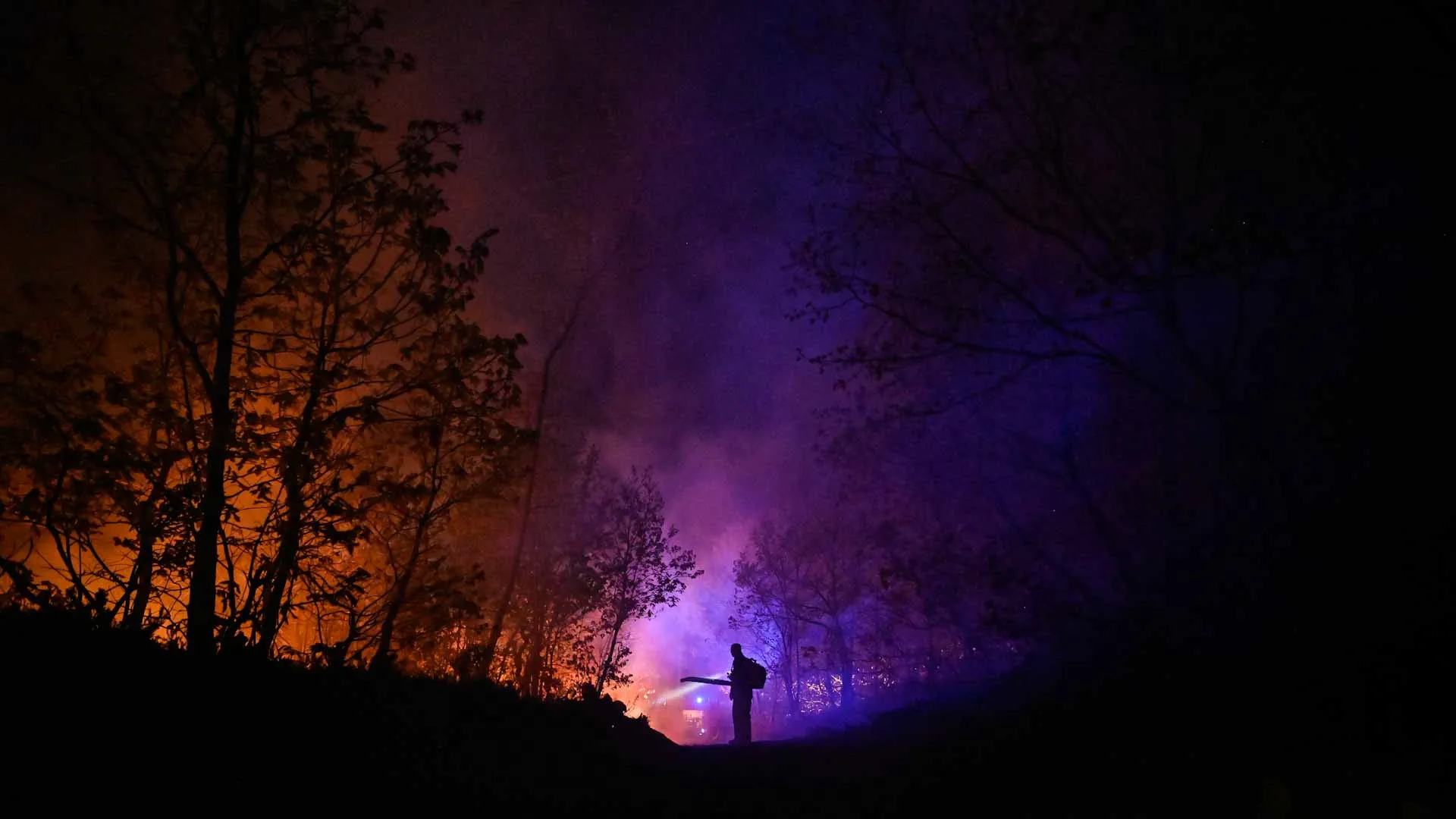 Wildfires break out in Portugal and Spain