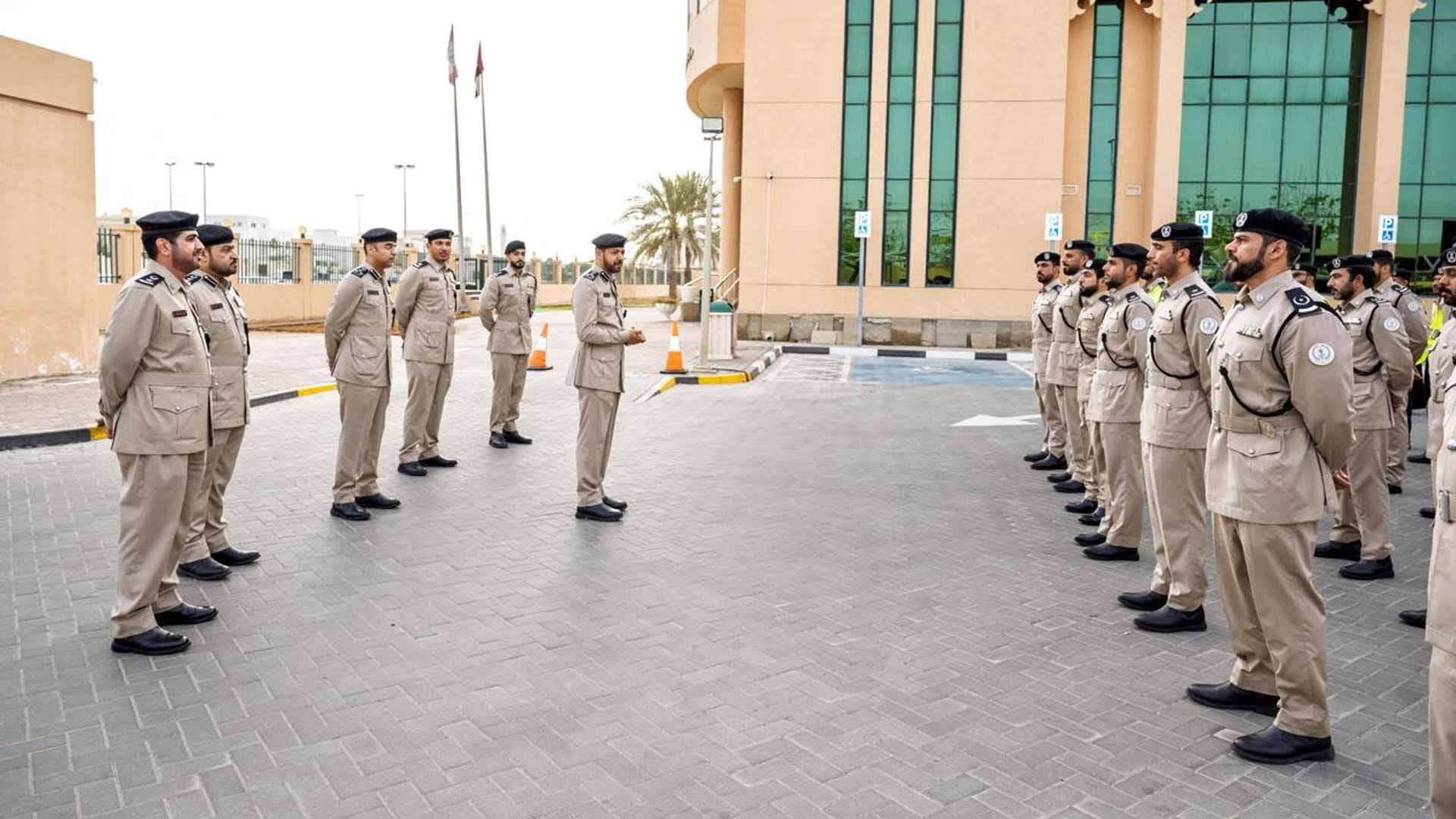 Kalba Police Centre inspected for readiness and discipline