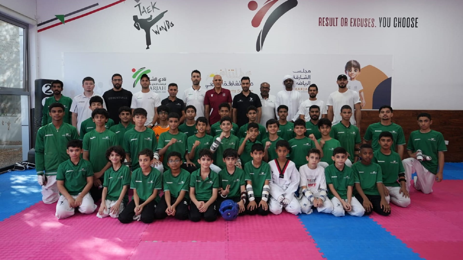 Sharjah Sports Council concludes Taekwondo Camp