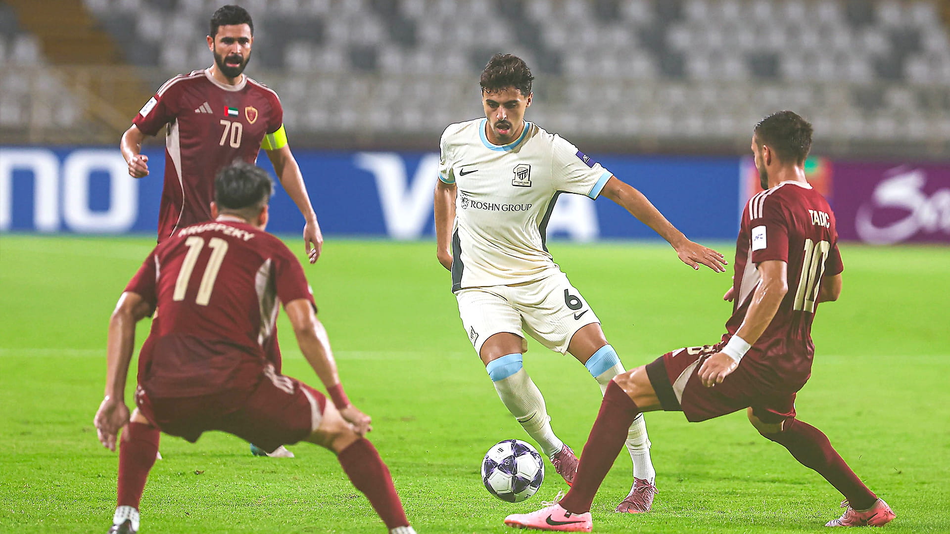 دوري أبطال آسيا للنخبة ..الوحدة يفوز على الاتحاد السعودي بثنائية 