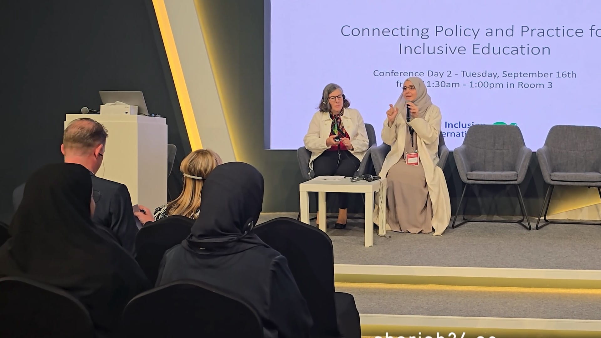 Duaa Driidi tackles challenges in achieving inclusive education