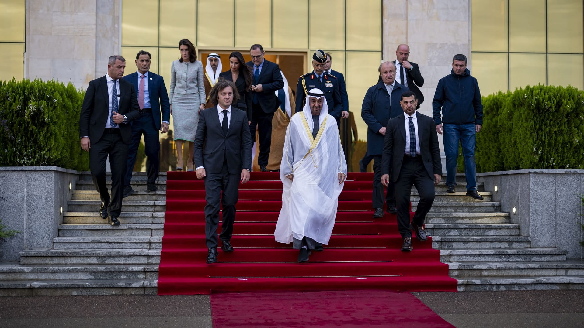 رئيس الدولة يختتم زيارته الرسمية إلى جورجيا