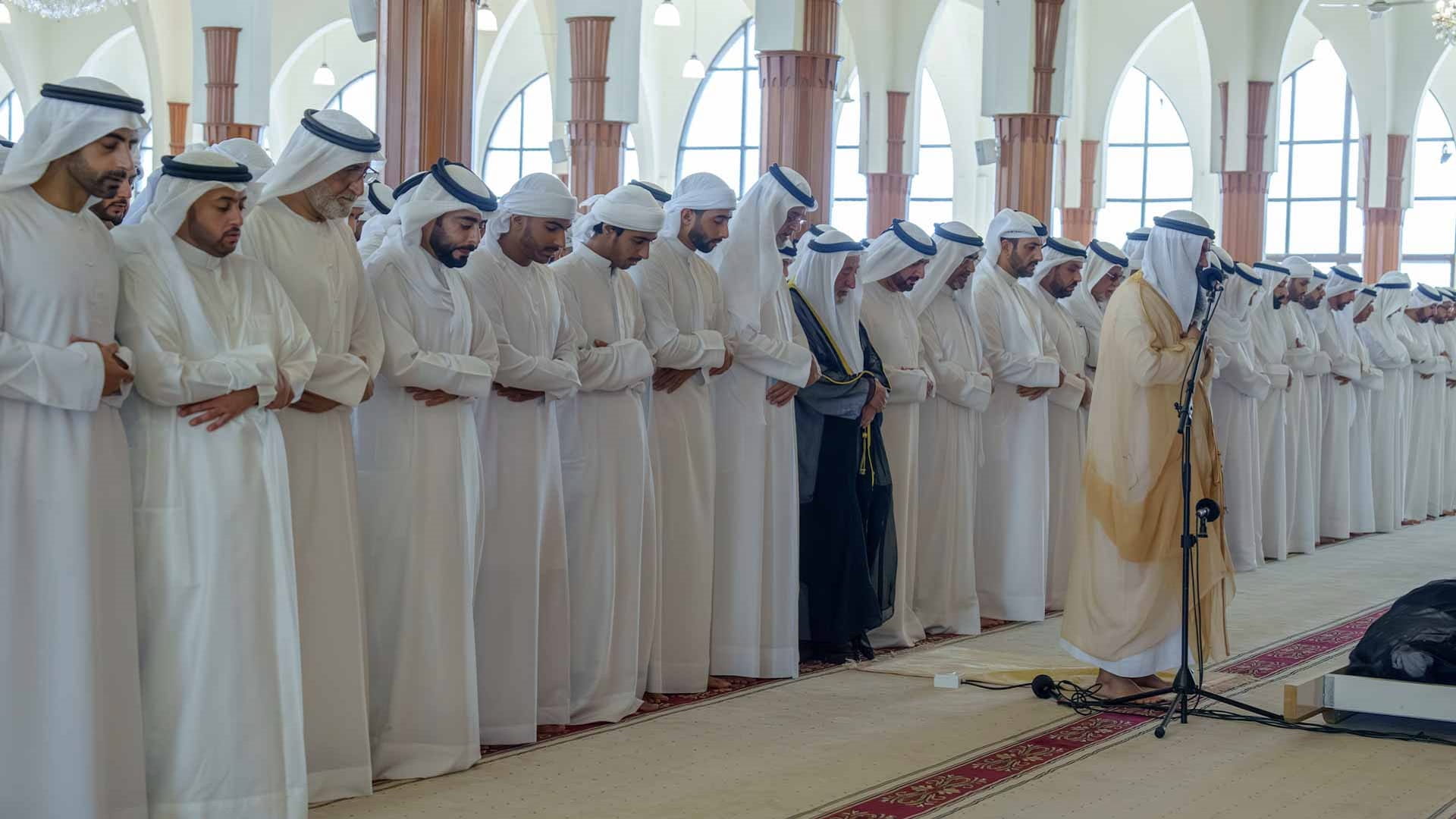 Sharjah Ruler performs funeral prayer for Sultan bin Khalid