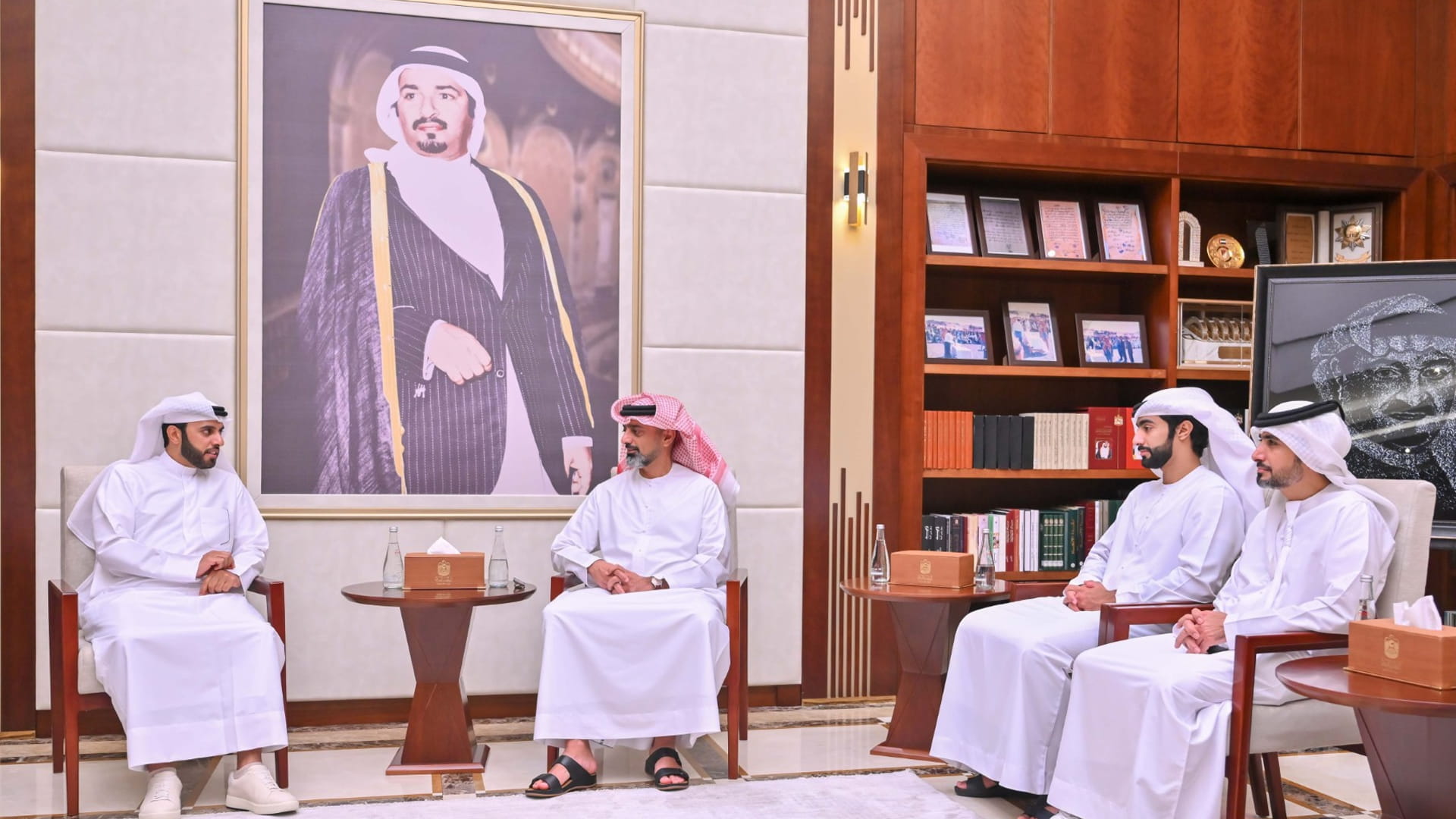 Ajman CP reviews service quality report at Khalifa Medical City