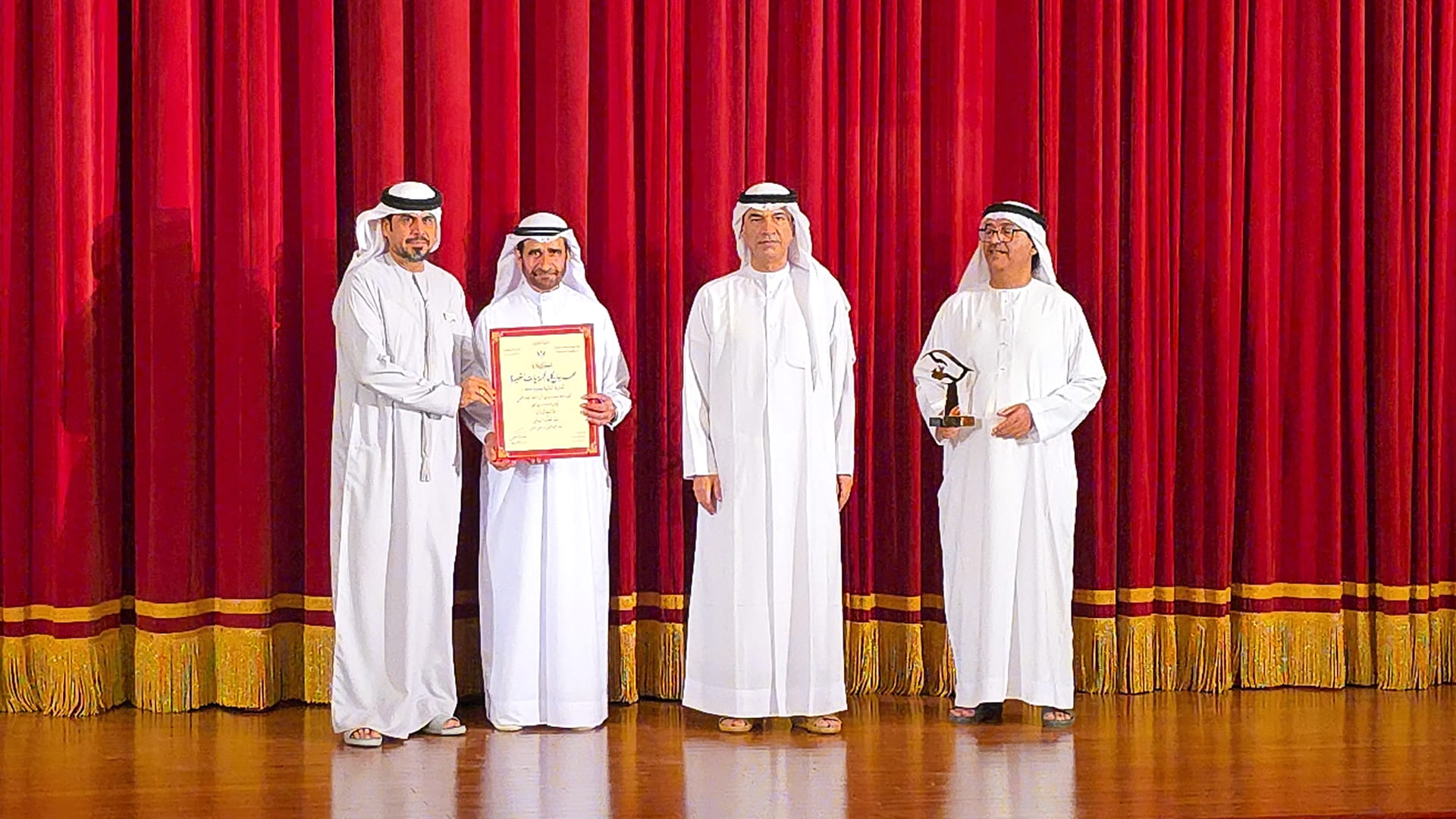 Abdulhamid Al Baloushi Recognized at 12th Kalba Theatre Festival Abdulhamid Al Baloushi Recognized at 12th Kalba Theatre Festival