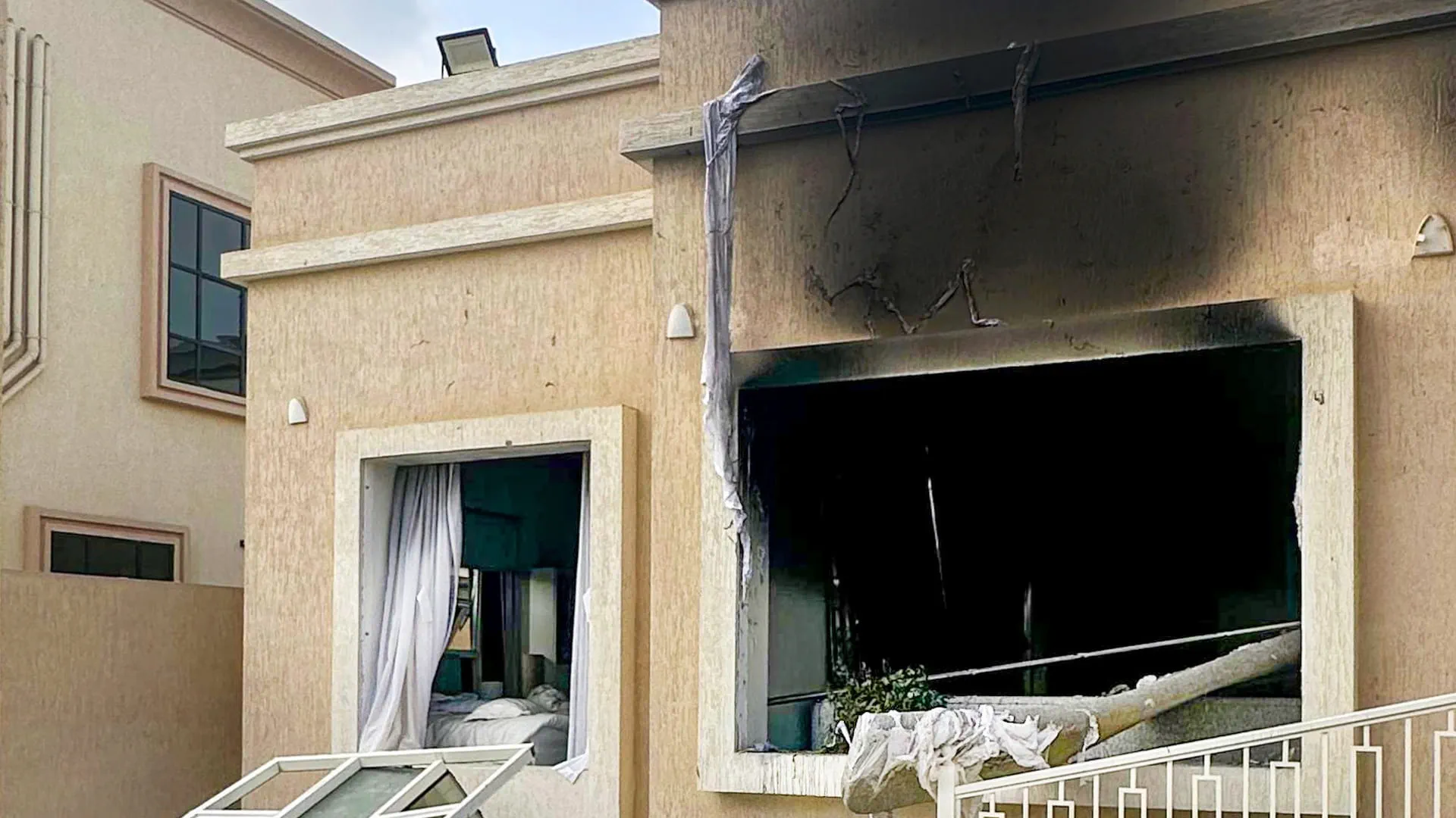 SP and Civil Defence tackle Khorfakkan house fire