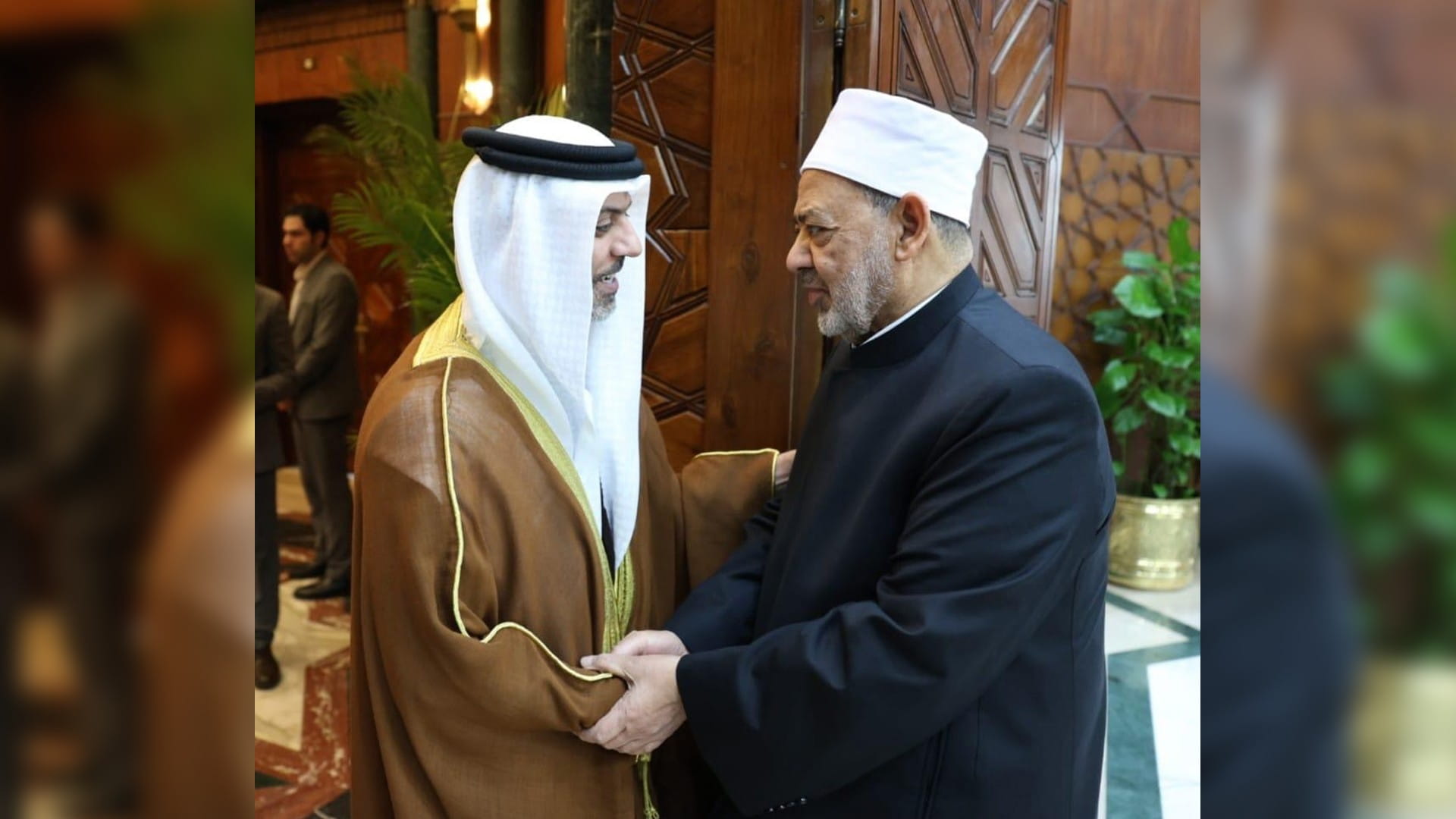 سفير الإمارات وشيخ الأزهر يبحثان تعزيز التعاون المشترك 