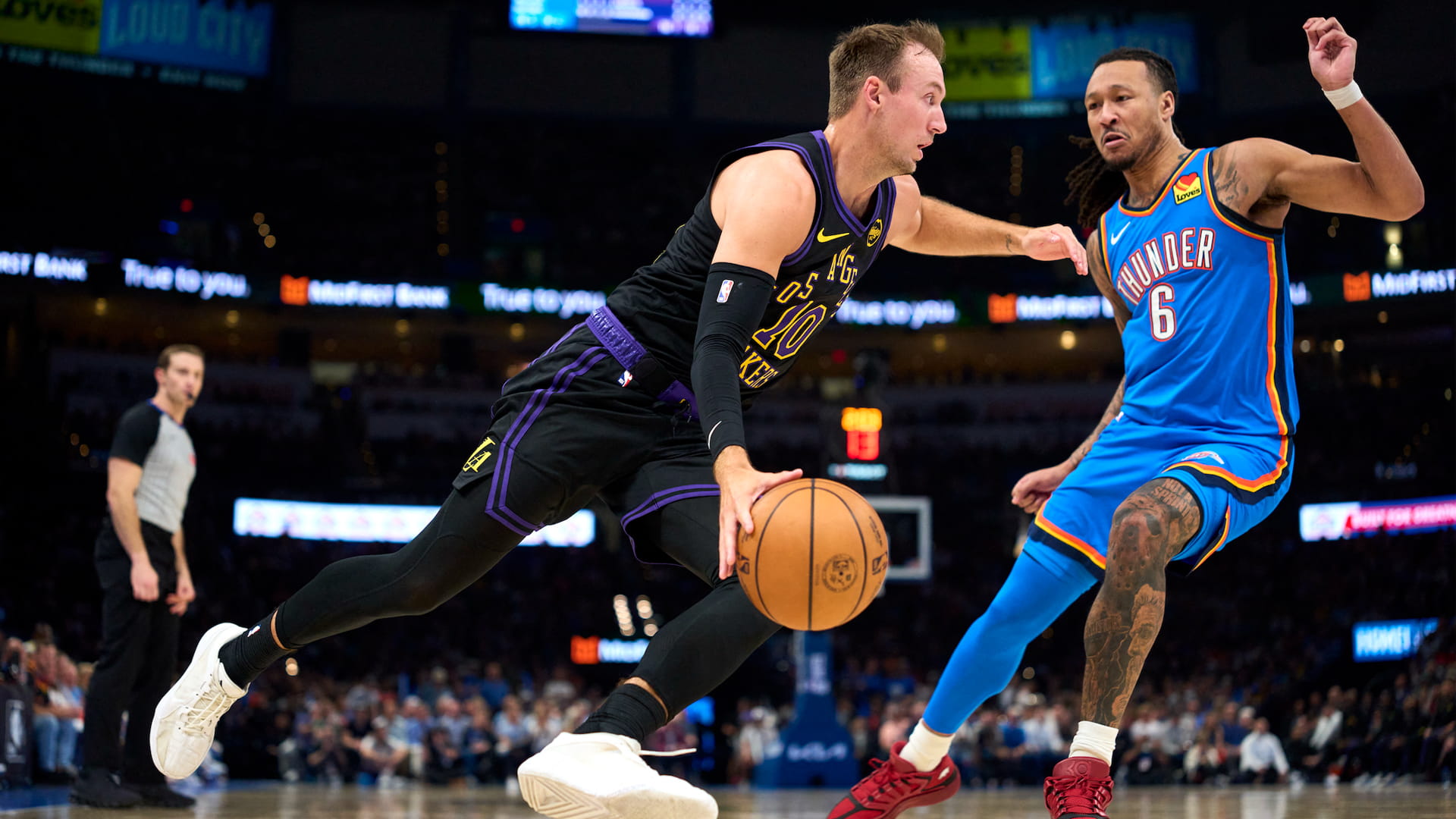 Oklahoma City crushes Lakers by 43 points in NBA 