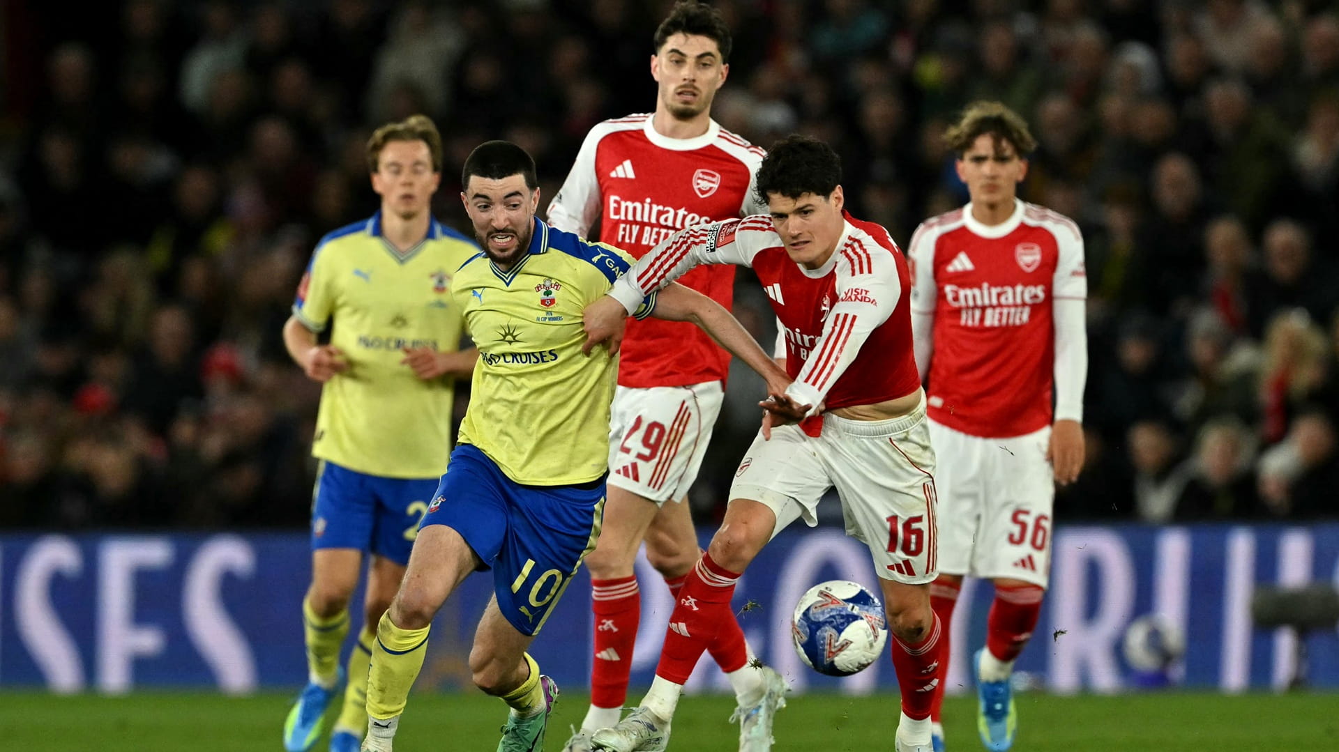 Southampton stuns Arsenal in FA Cup quarter-finals