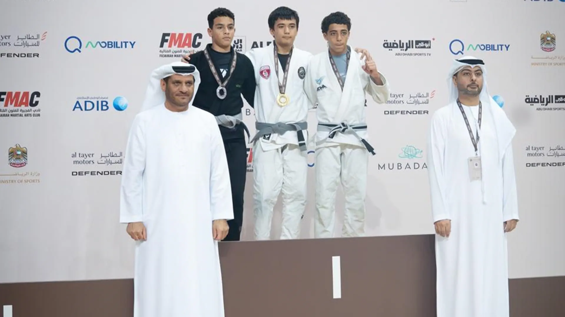 Al Hamriyah wins 10 medals at the Jiu-Jitsu Championship