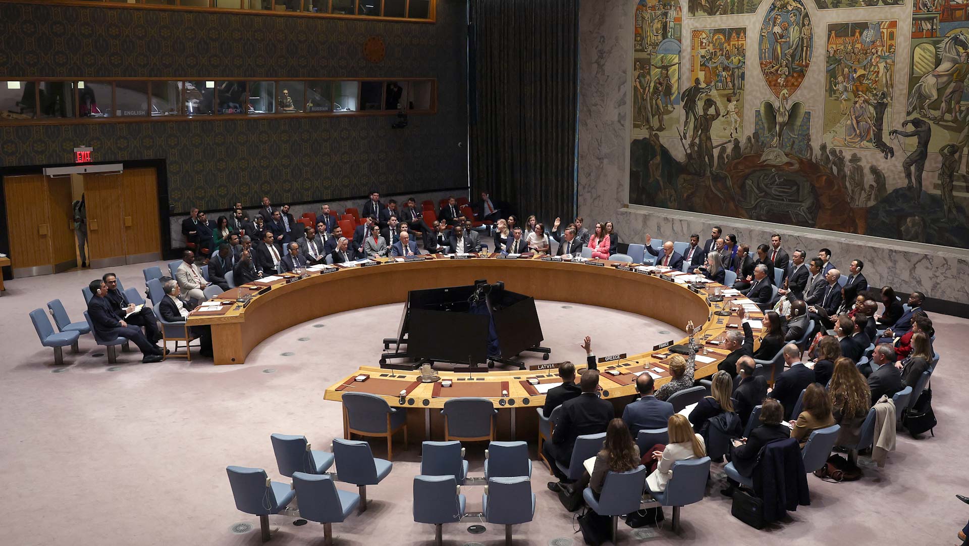 صورة بعنوان: مجلس الأمن يخفق باعتماد قرار منع إيران عن عرقلة الملاحة بمضيق هرمز 