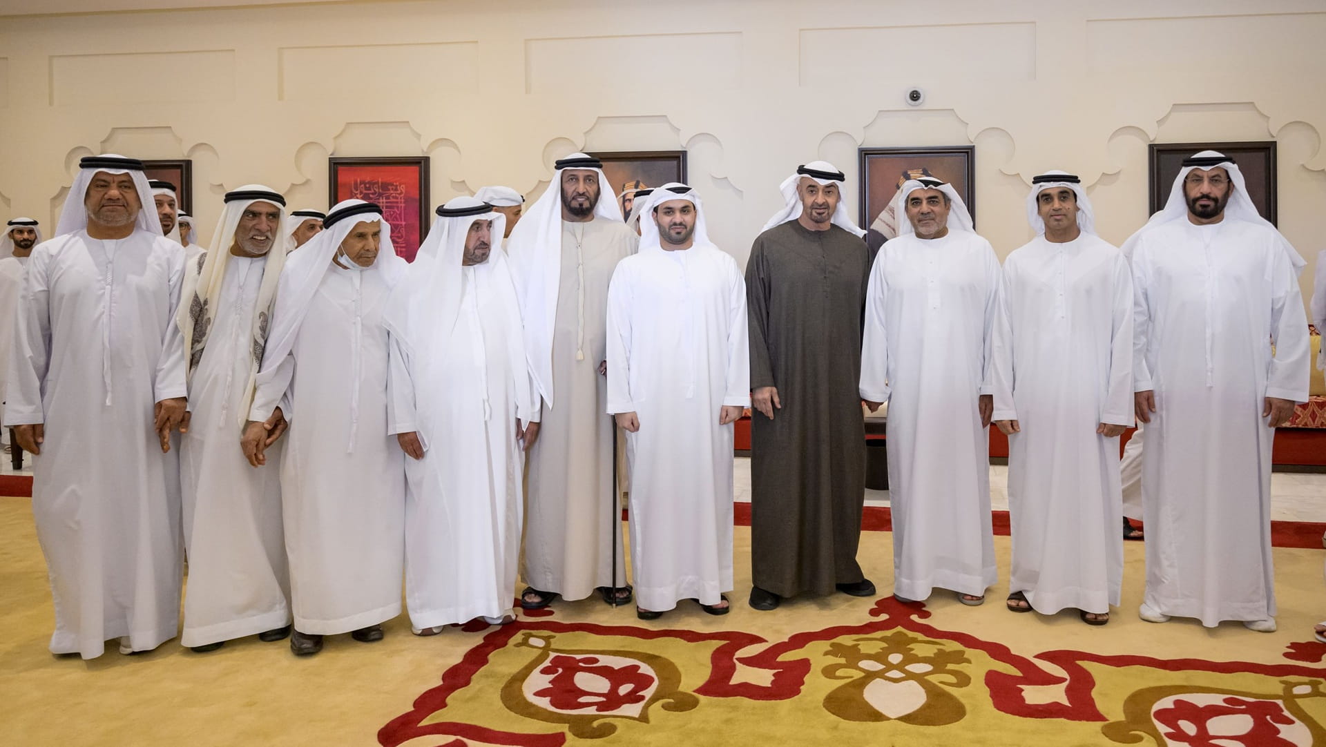 UAE President attends wedding reception of Rashid Al Qubaisi 